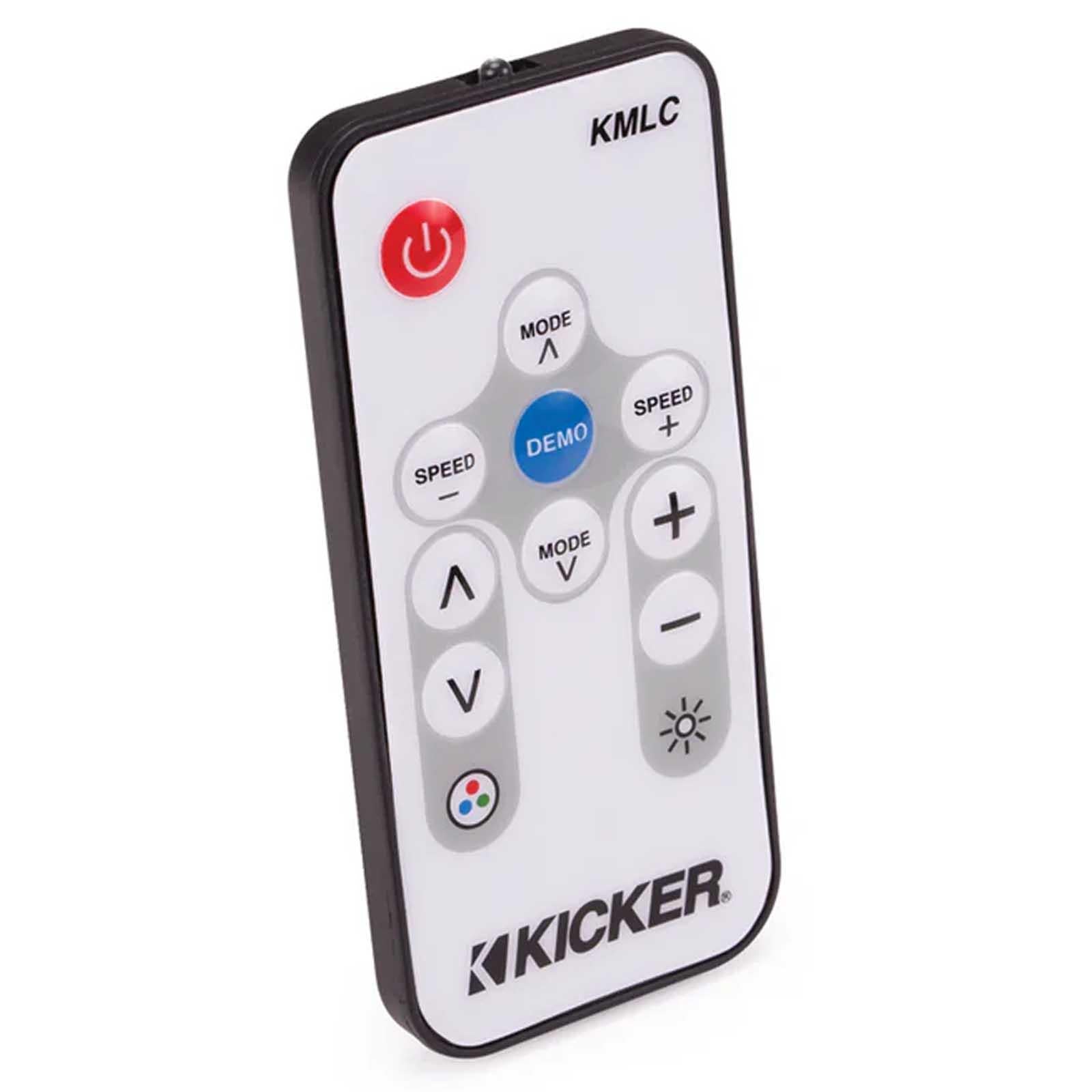 Kicker KMLC - Marine RGB LED Lighting Remote Controller & Receiver Module