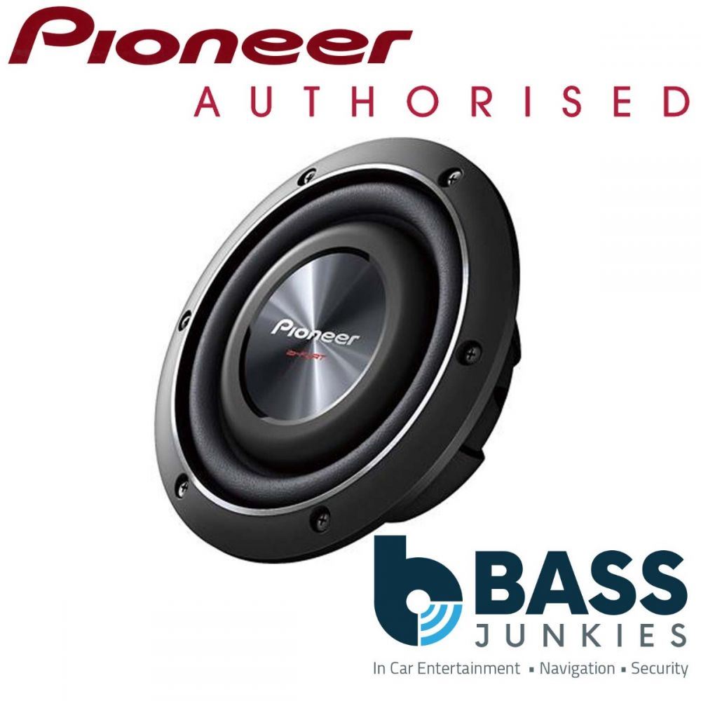 Pioneer TS-SW2002D2 - 8" Shallow Mount Slim Car 600W Sub Subwoofer