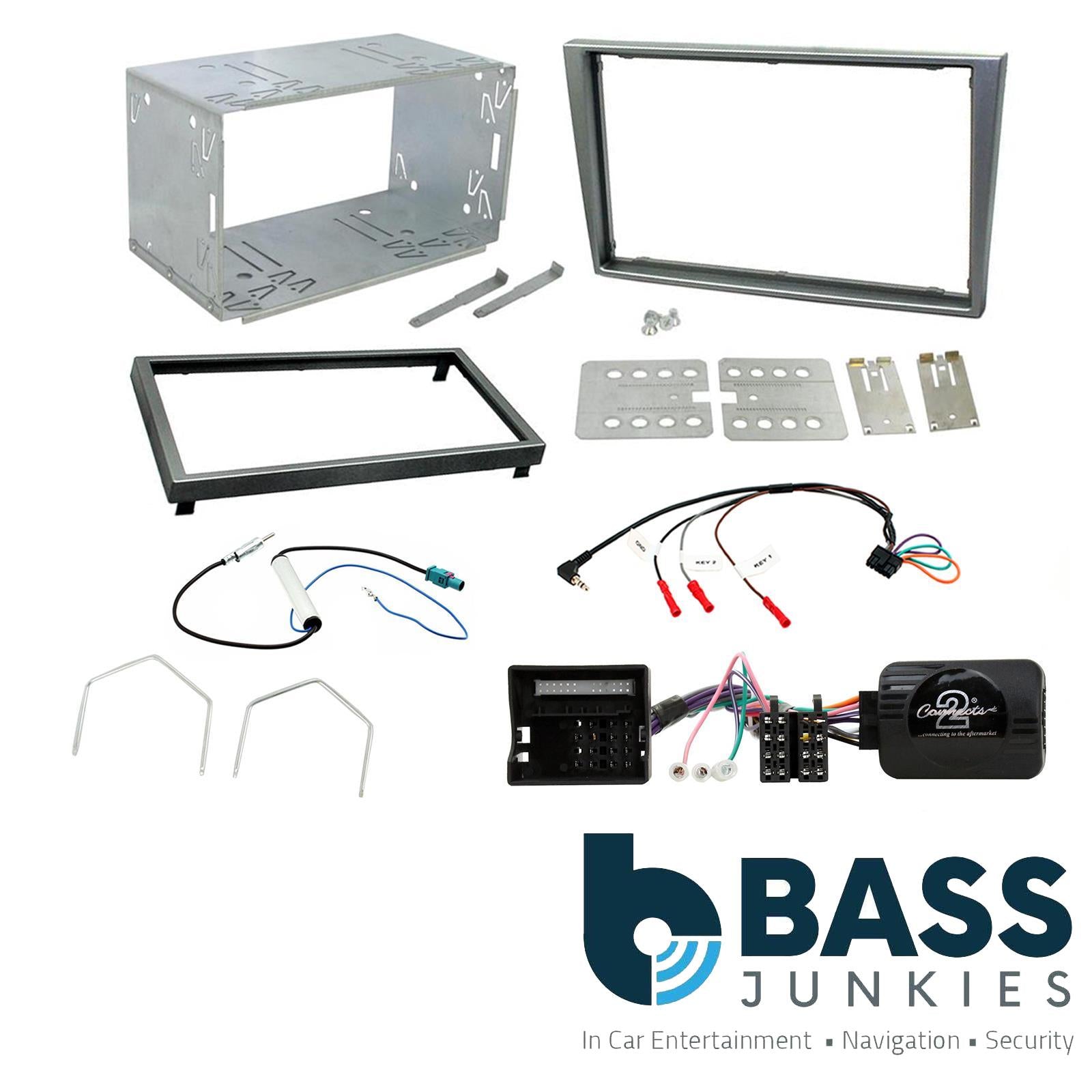 Connects2 Double Din Stereo Fitting kit for Vauxhall Meriva (A) 2005-2010 | Signum 2005-2008 | Tigra (B)	2004-2009 | Vectra 2004-2008