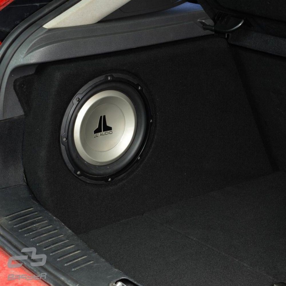 T1 Audio - Ford Focus MK2 2004 - 2011 Left Arch Custom Fit 10" Car Sub Subwoofer Bass Box