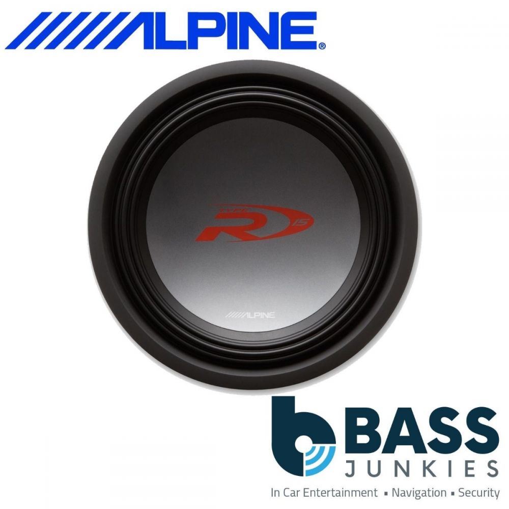 Alpine SWR-1542D 15" 2000 Watts Dual 4 Ohm Voice Coil Car Sub Subwoofer