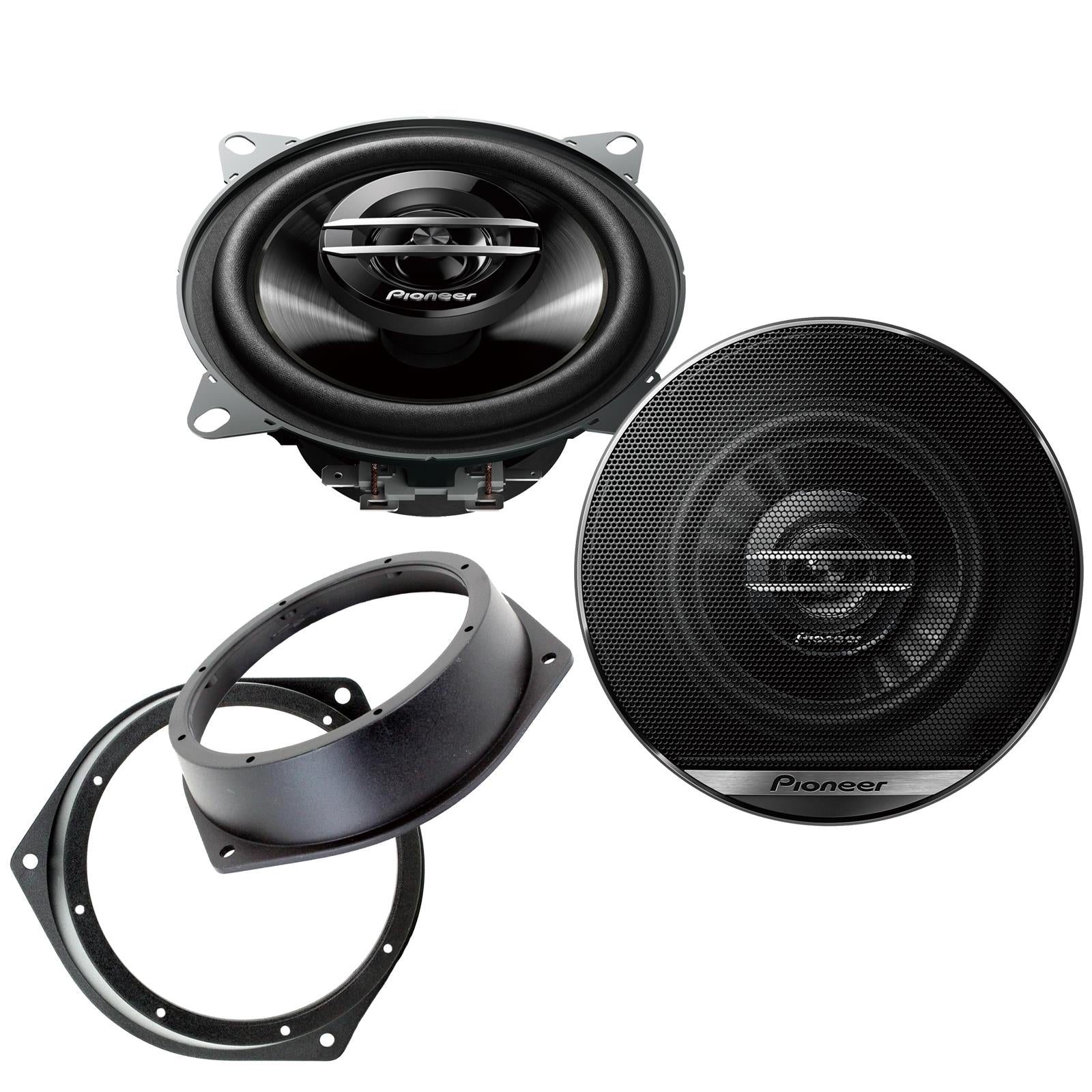 Pionner TS-G1020F 100mm/10cm/4" 2-Way Coaxial Car speakers (Per Pair Max 420|60 watts RMS) Fits Vauxhall Vectra 1995-02 | Astra 98-04 | Omega 94-03 | Zafira 99-05 | Vivaro 01-14