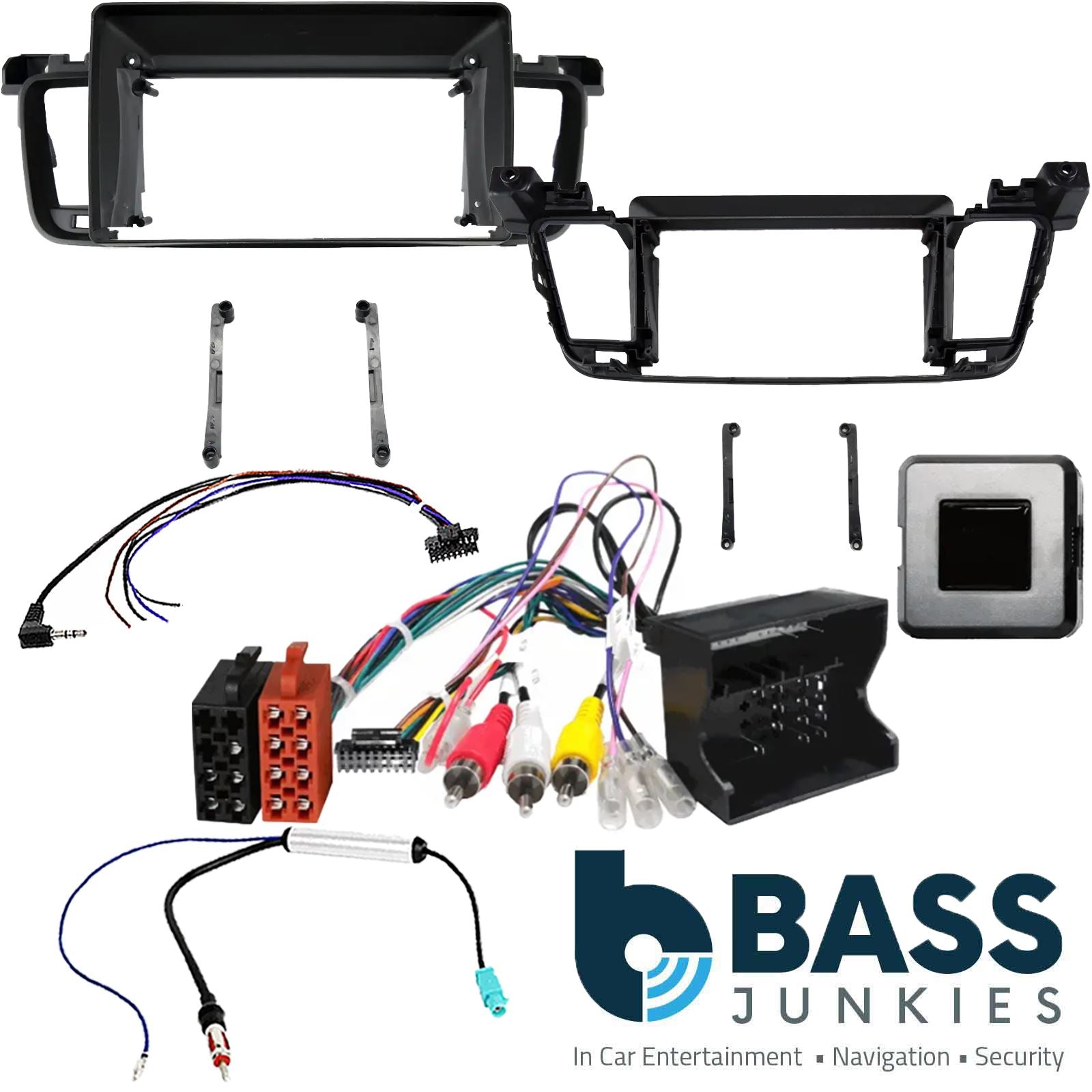 Kenwood 9" CarPlay Android Car Stereo Fitting Kit For Peugeot 508 2011- 2017