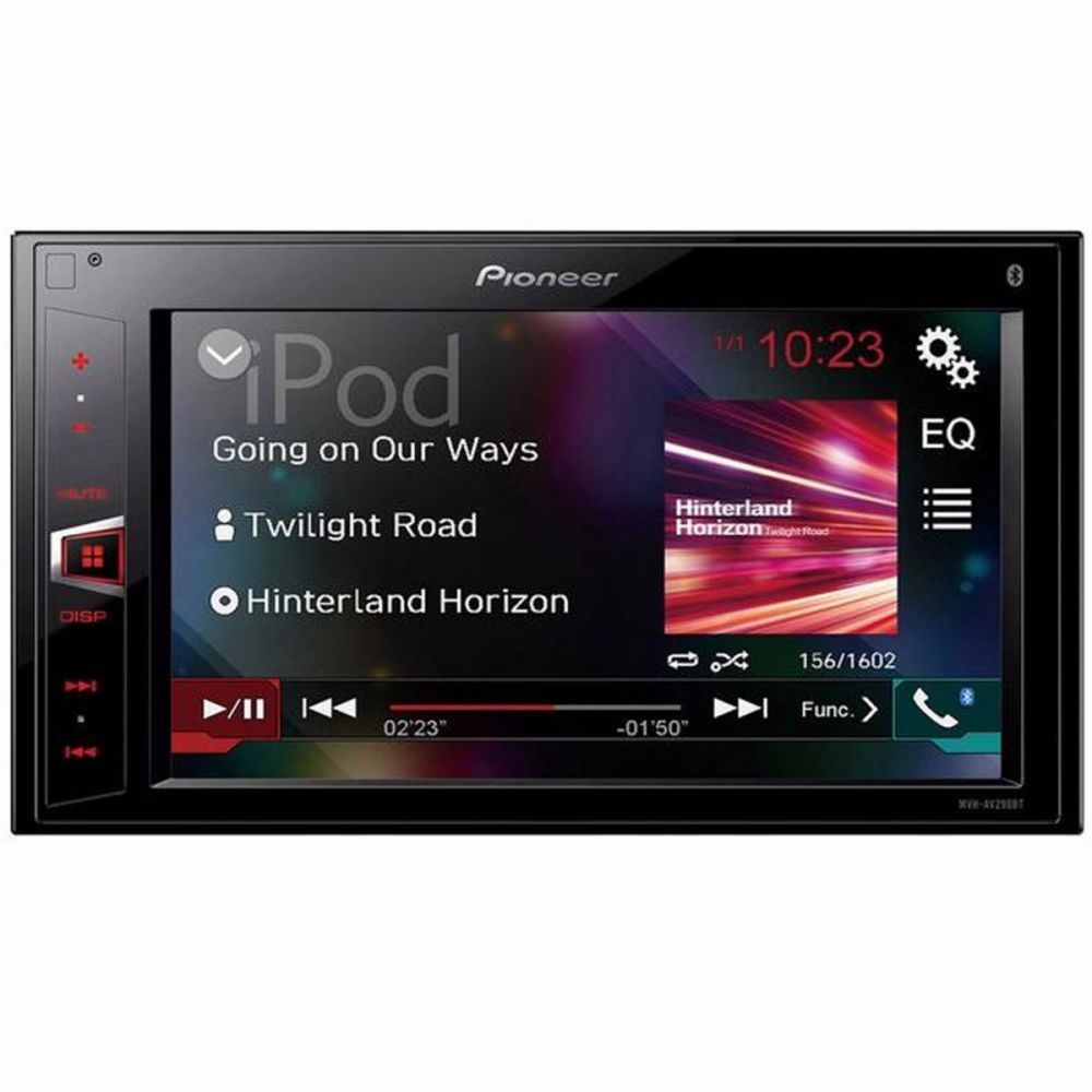 Pioneer MVH-AV290BT - Double Din Mechless USB MP3 AUX Bluetooth Car Stereo Player