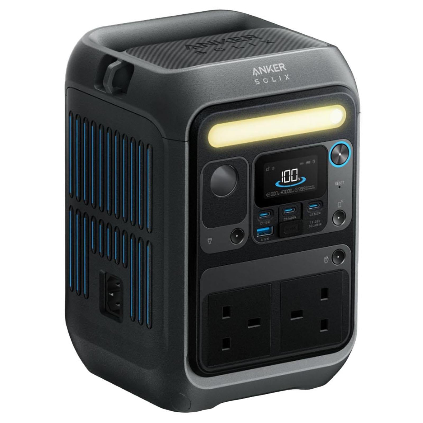 Anker SOLIX - C300X AC 288Wh 300 Watt LiFePO4 Portable Power Station