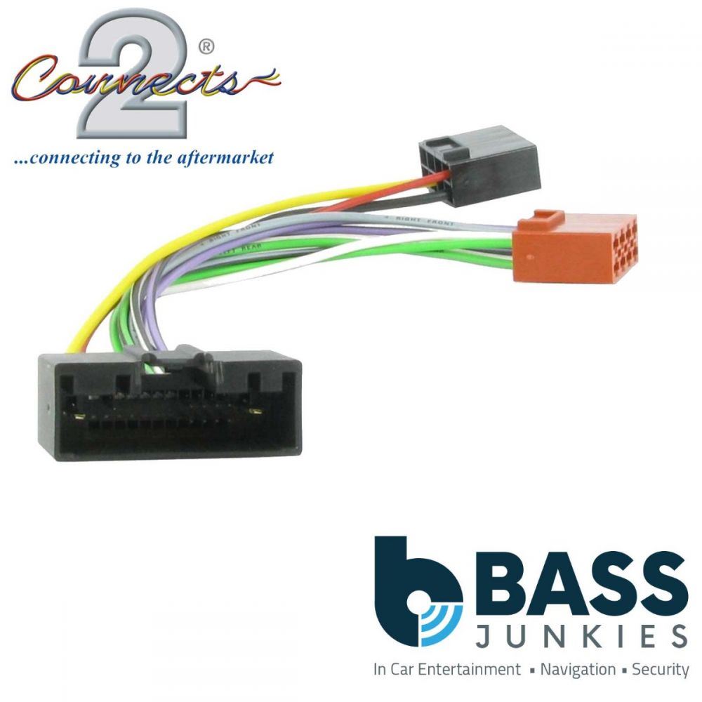 Connects2 CT20FD09 - FORD Varied Vehicle ( Without OEM Aux ) Car Stereo Radio ISO Harness Adaptor Wiring