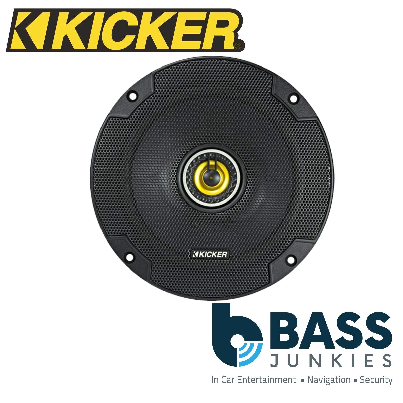 Kicker CS Series 46CSC654 - 6.5" 165mm 16cm 600 Watts 2 Way Car Van Door Coaxial Speakers (Pair)