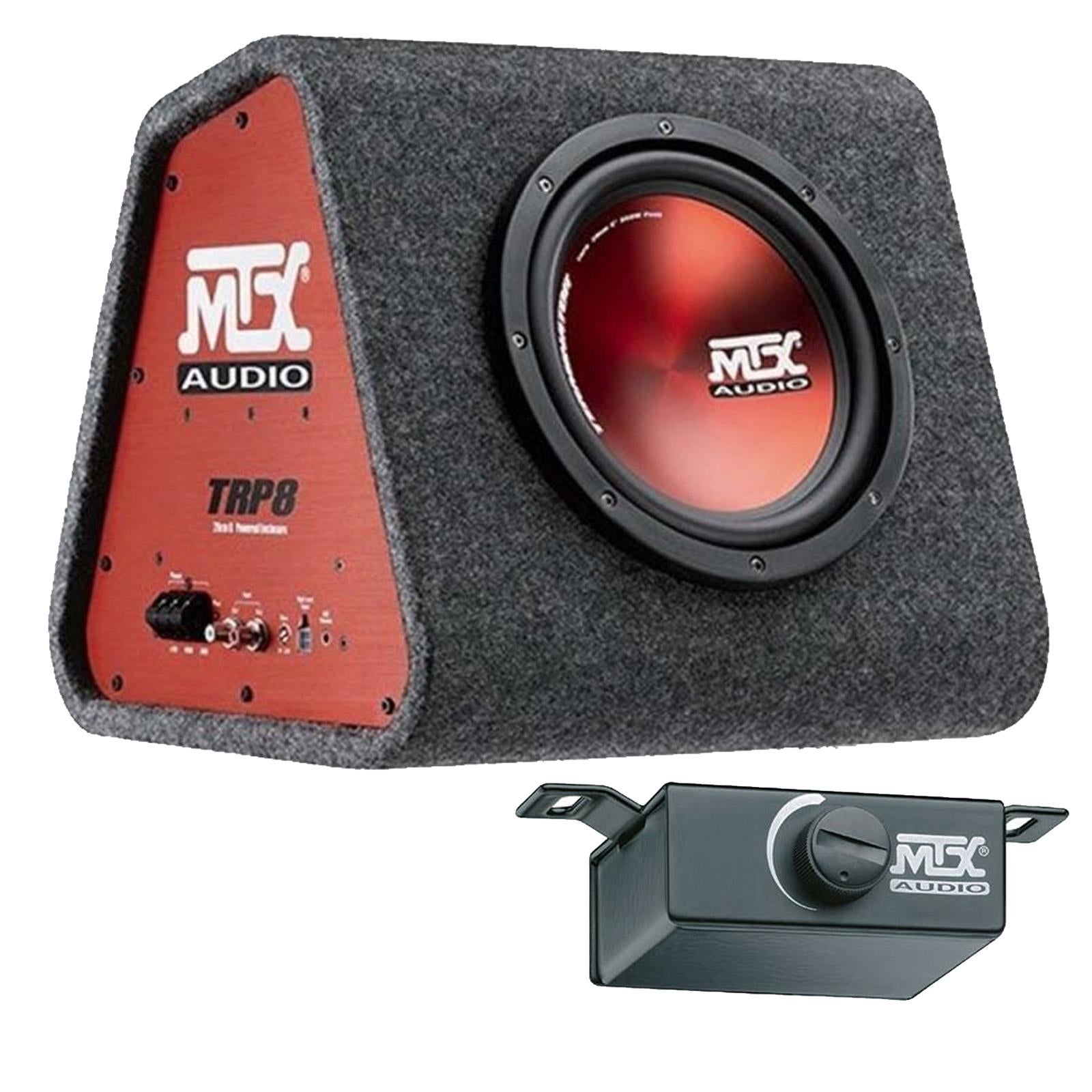 MTX TRP8 - Terminator 8" 20cm 360 Watts Car Amplified Powered Vented Bass Box Enclosure