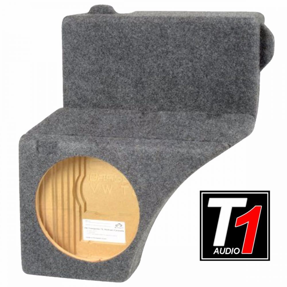 T1 Audio - VW T5 Multivan 2009/10 Onwards Left Arch Custom Fit 8" Car Sub Subwoofer Bass Box