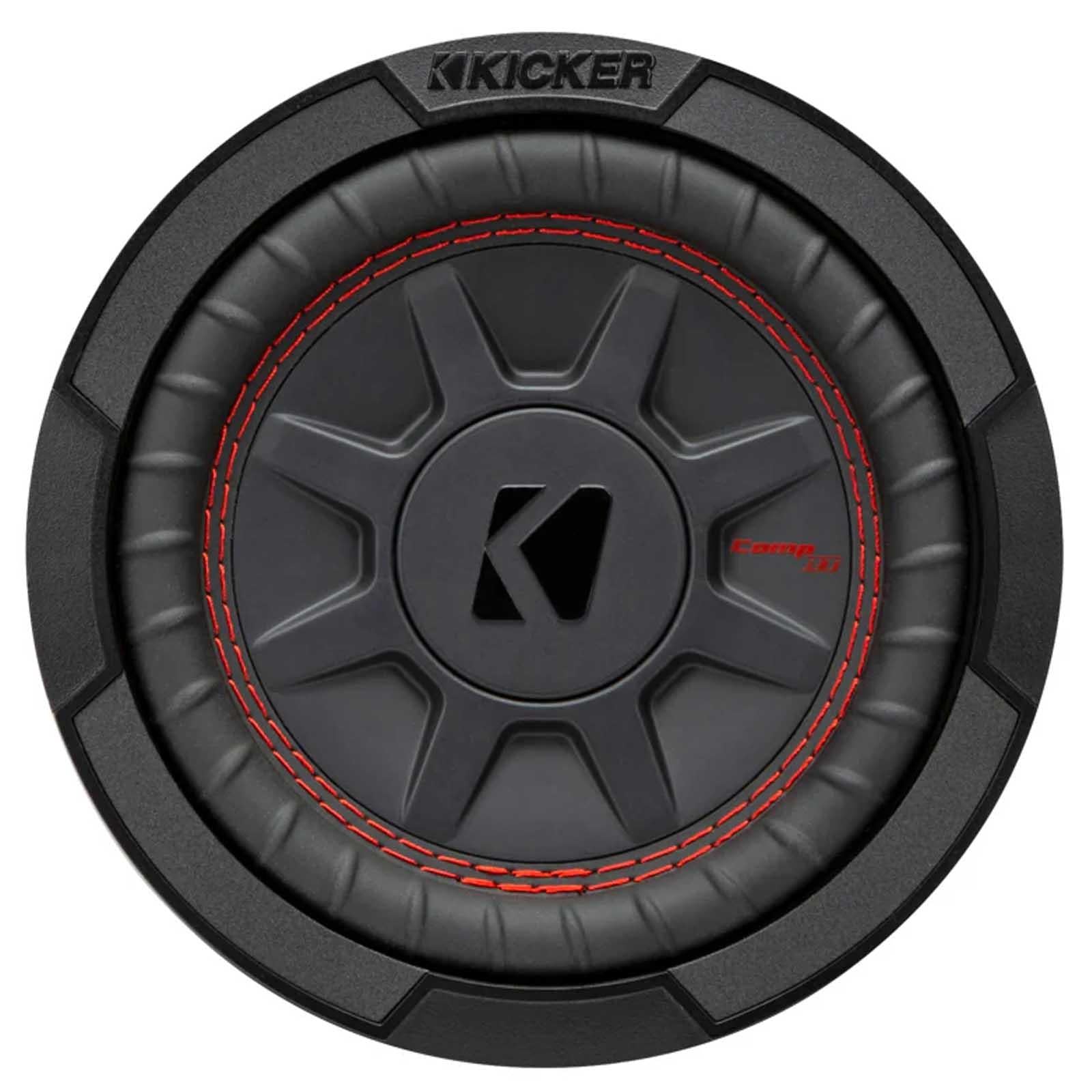 Kicker 48CWRT674 - CompRT 6.75" Slim Shallow Mount Subwoofer DVC 4 Ohm