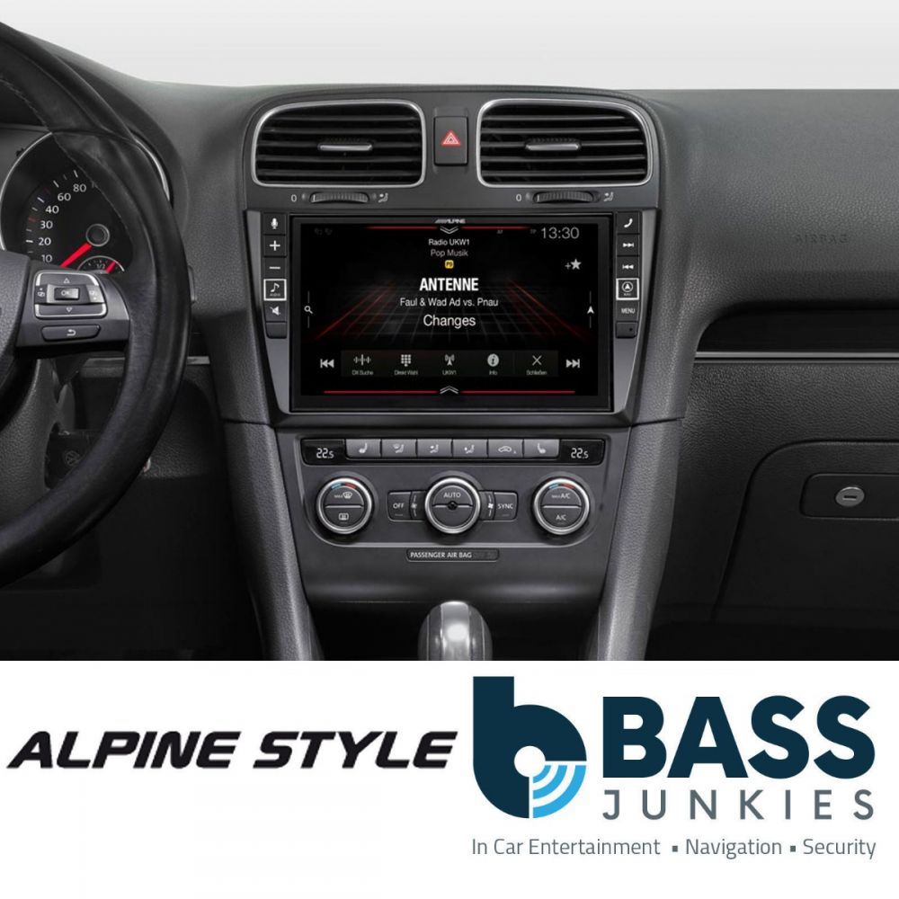 Alpine i902D-G6 Volkswagen Golf MK6 9" Bluetooth DAB Carplay Android Auto Stereo Screen