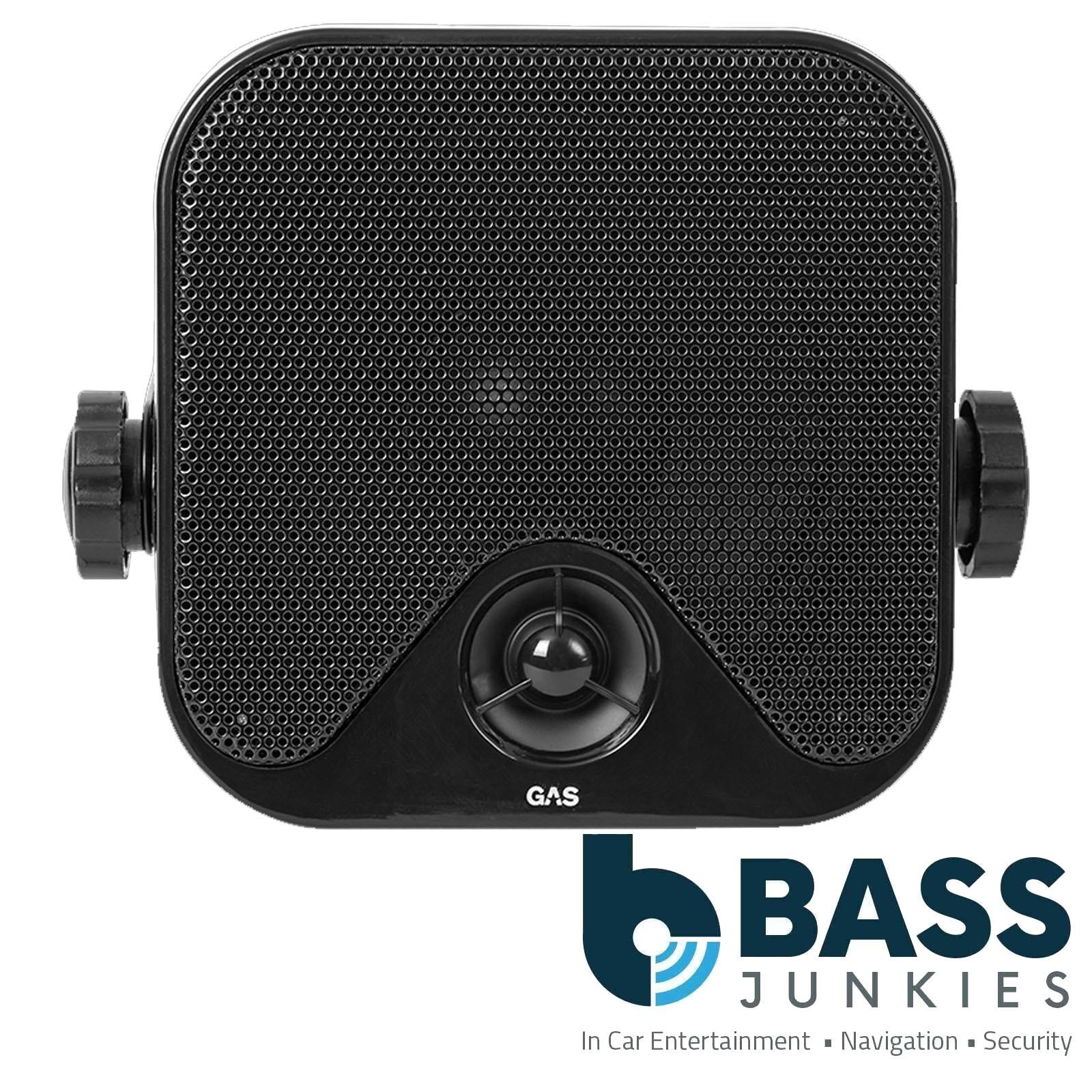 Gas MAD BK1-44 - 180 Watts 4 Inch 10.2cm 2-way box Speaker Set