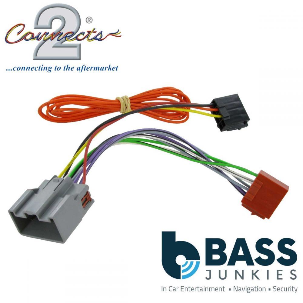 Connects2 CT20FD08 - FORD Fiesta 2008 - 2010 ( 14 Pin ) Car Stereo Radio ISO Harness Adaptor Wiring