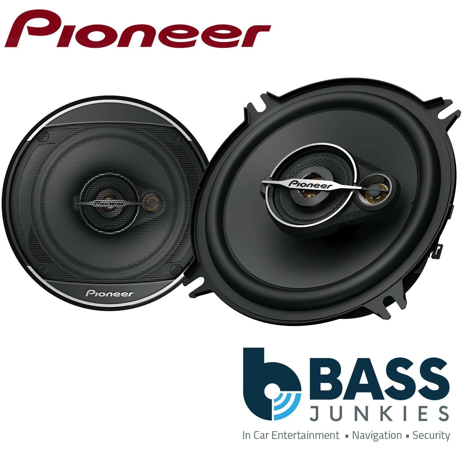 Pioneer TS-A1371F 5.25 Inch 3-Way 4Ohm 300W Max Power Car Audio Coaxial Speakers