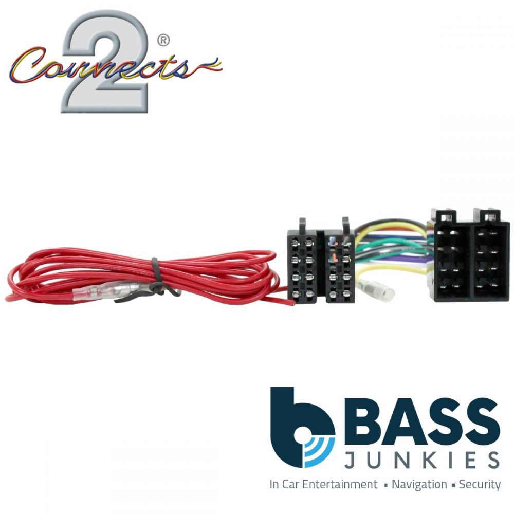 Connects2 CT20UV09 - Citreon Berlingo, C2, C3, C5 Peugeot 207, 307, 406 Car Radio Stereo ISO Harness Adapter Lead