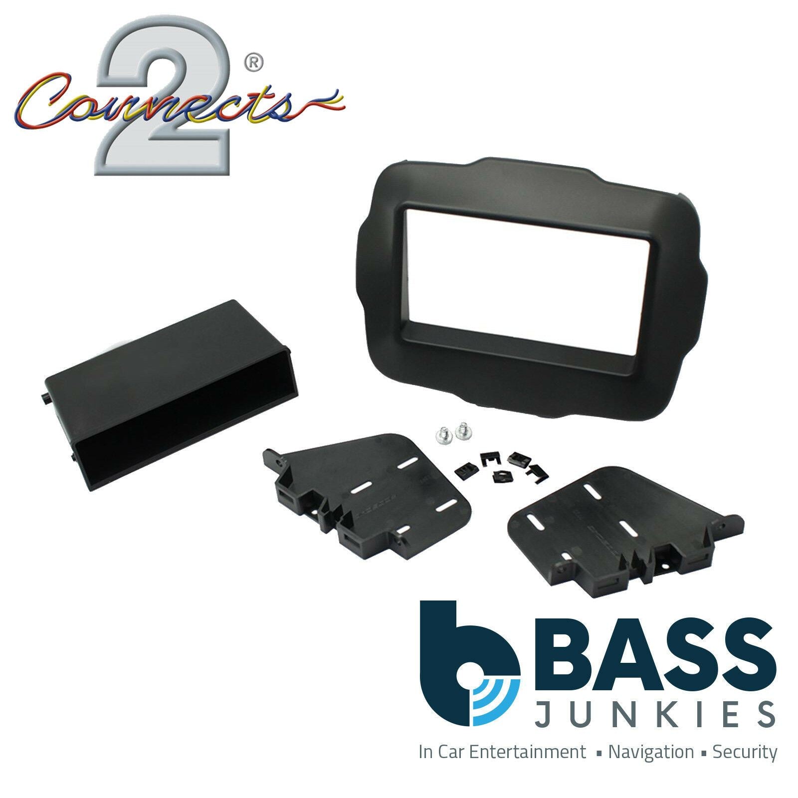 Connects2 CT23JP01 Jeep Renegade 2015 Onwards Car Stereo Double Din Fascia Panel