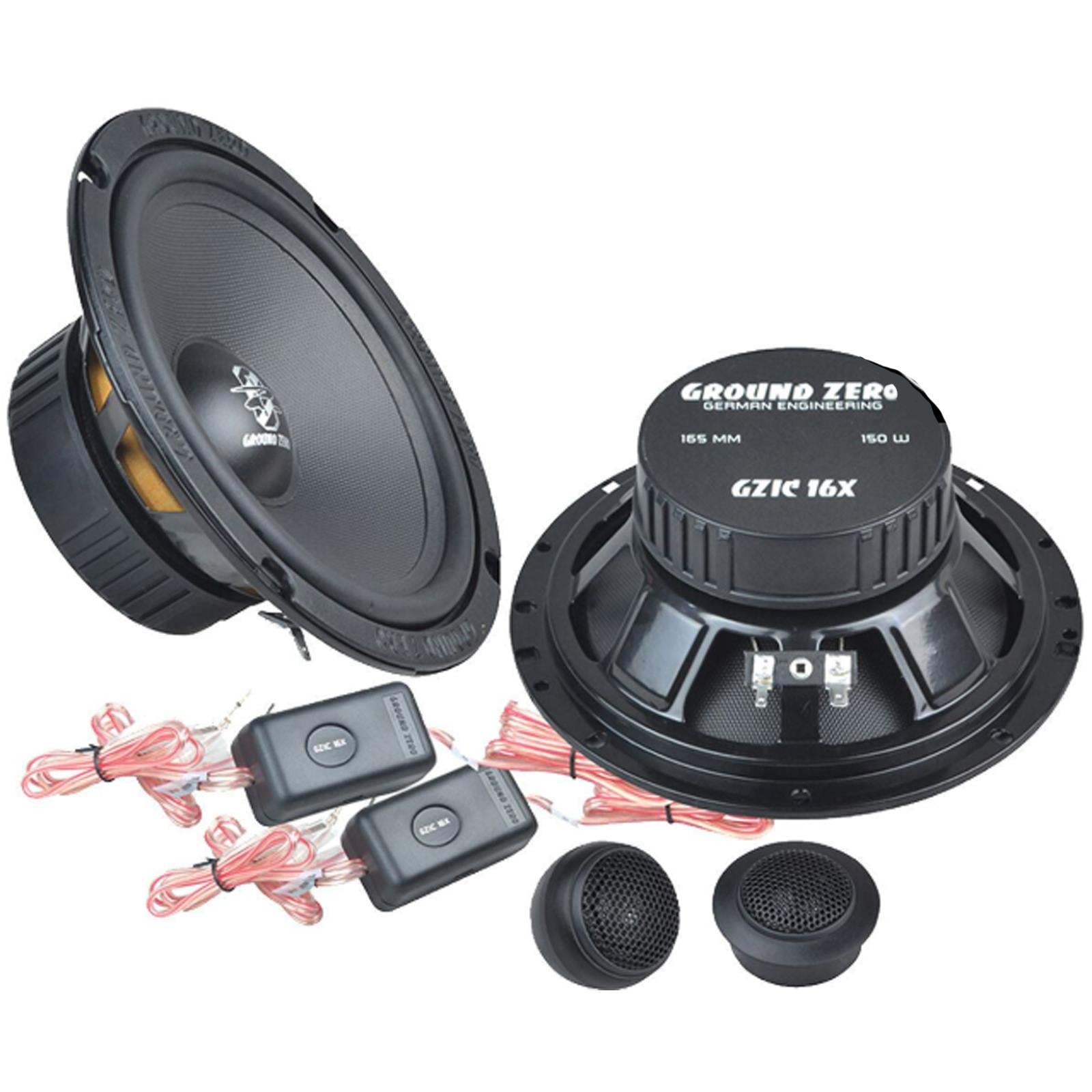 300 Watts 6.5" Component Front Door Speakers fit Volkswagen Passat-05 onwards