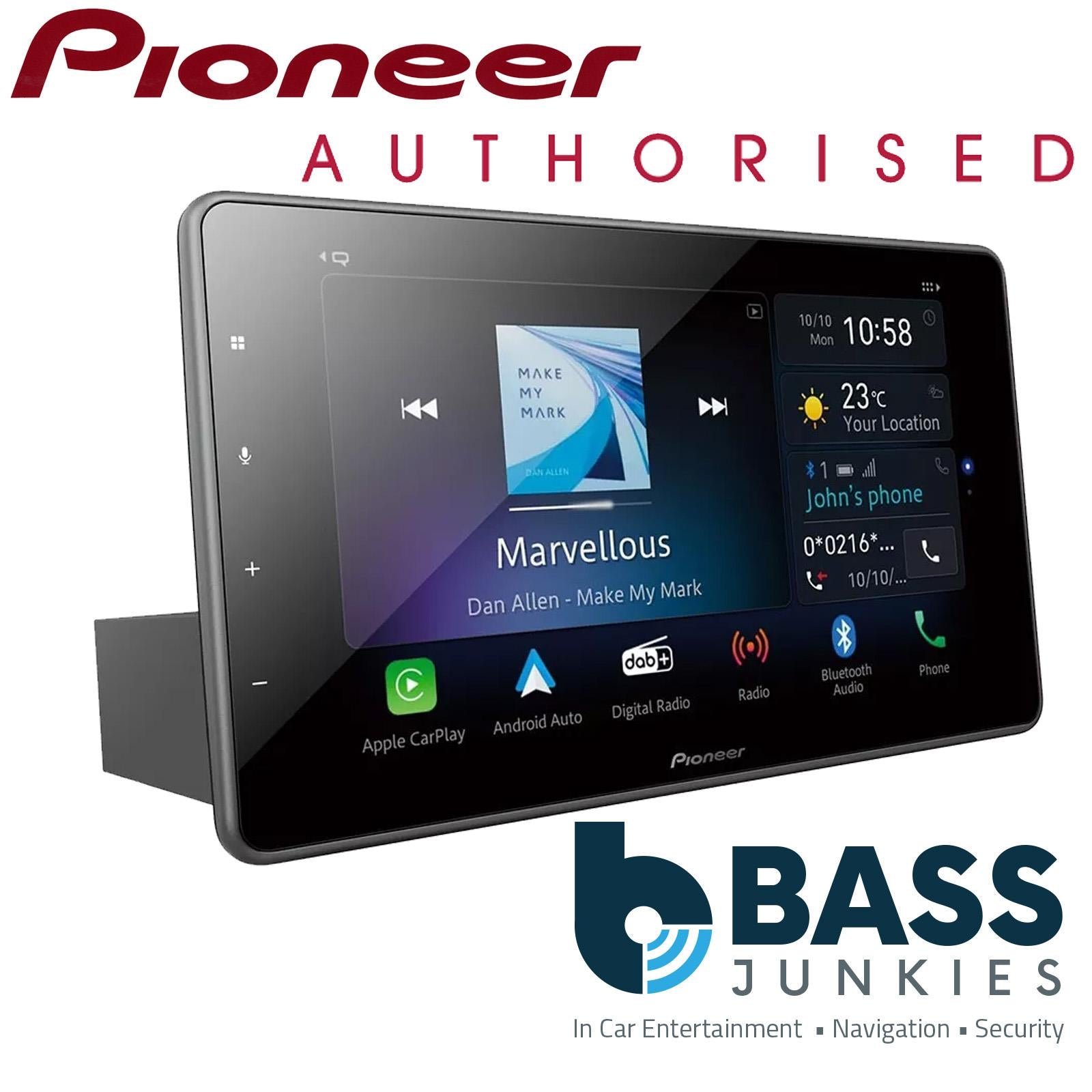 Pioneer SPH-EVO950DAB 9" Wireless CarPlay & Android DAB+ Alexa Waze Wi-Fi Car Stereo Screen