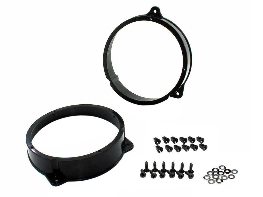 Connects2 CT25MC06 - Mercedes-Benz CLK W208 1997 - 2003 165mm 6.5" Front Door Car Speaker Adapter Brackets