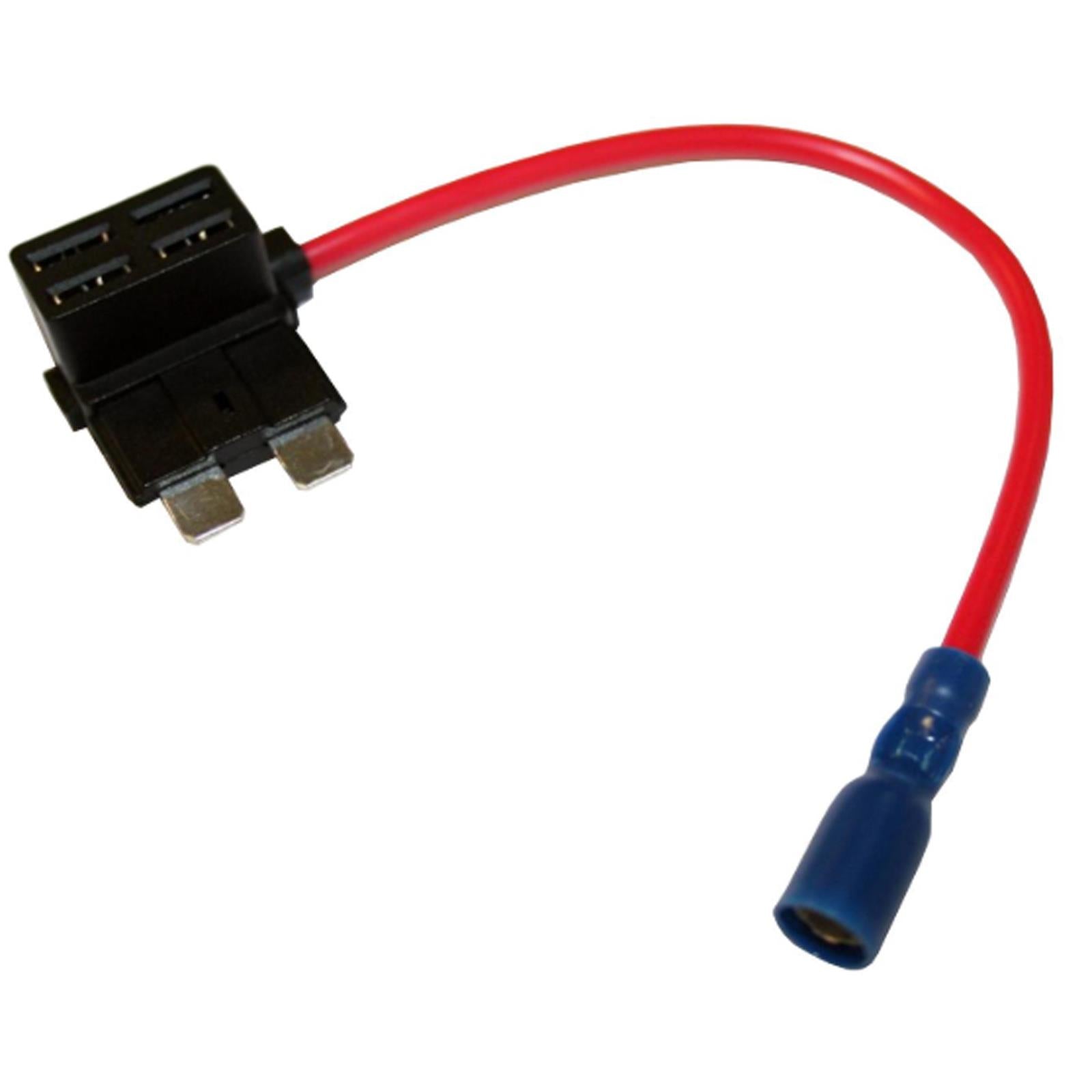 BSFDUAL Add-A-Circuit Fused Power Tap Dual Slot Standard Blade Fuse Adapter