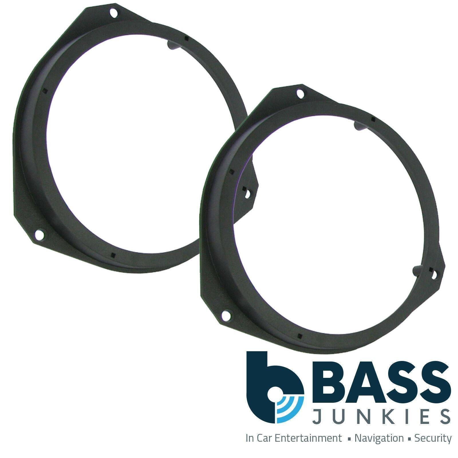Connects2 CT25VX06 - Vauxhall Corsa D & Astra H 165mm 6.5" Front Door Car Speaker Adapter Brackets