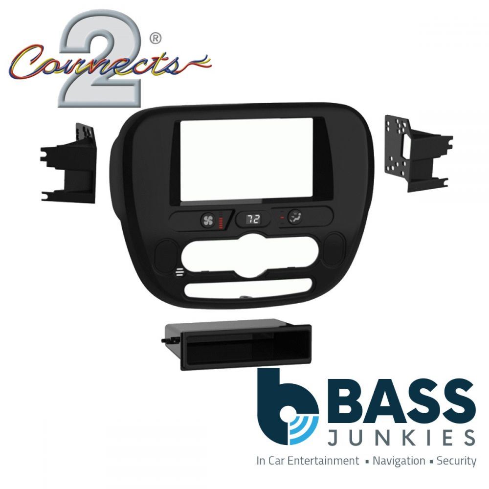 Connects2 CT23KI62 - Kia Soul 2014 Onwards Double Din Fascia Panel