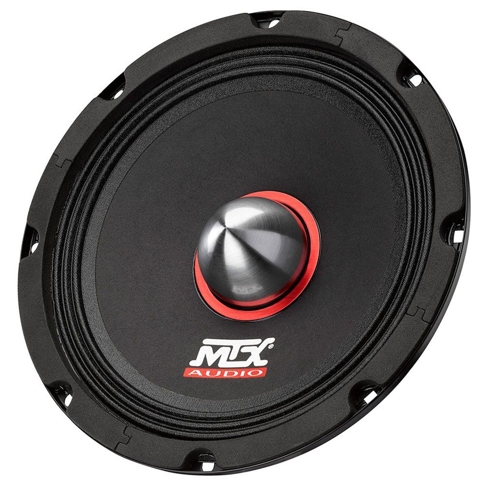 MTX RTX84 - 2x Road Thunder Extreme 8" 1200W Car Mid Bass Speakers 4 Ohm