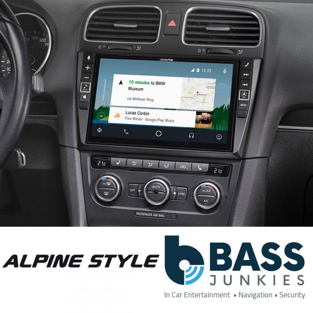 Alpine X902D-OC3 Skoda Octavia 5E 9” DAB Bluetooth TomTom Navigation CarPlay Android Mechless HDMI Car Stereo Screen