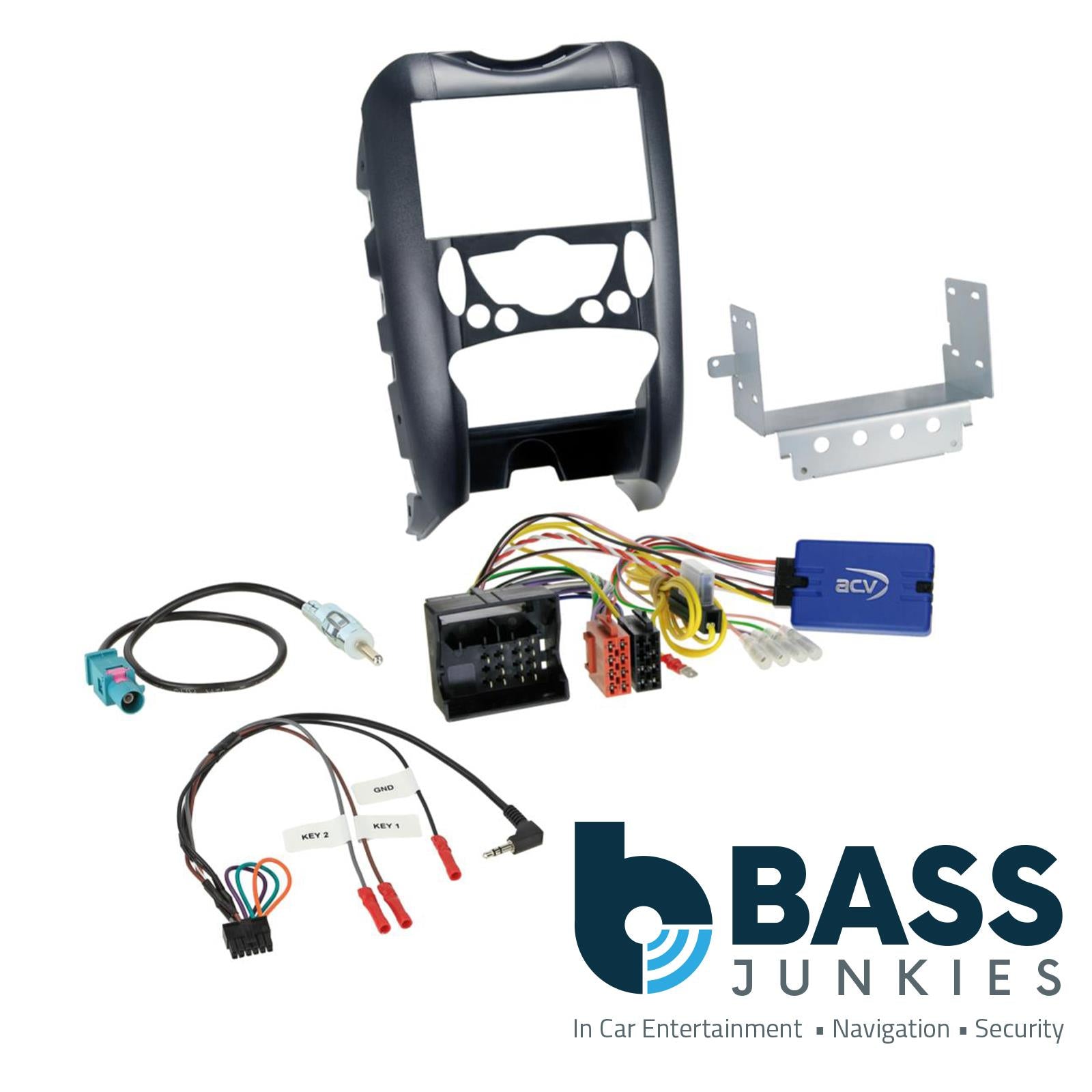 Double Din Car Radio Stereo Full Fitting Kit for BMW Mini Clubman One R55 10-14