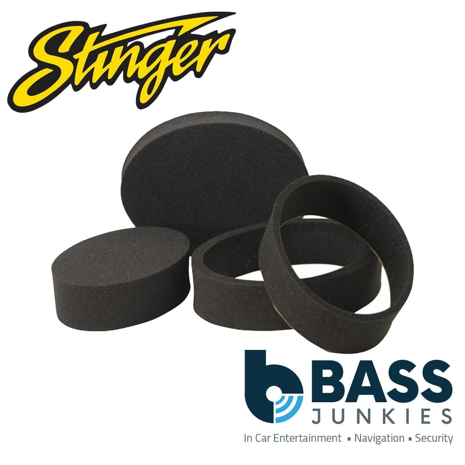 Stinger Roadkill RKFR5768 Fast Rings 5x7" 6x8" Speaker Foam Sound Absorber Kit