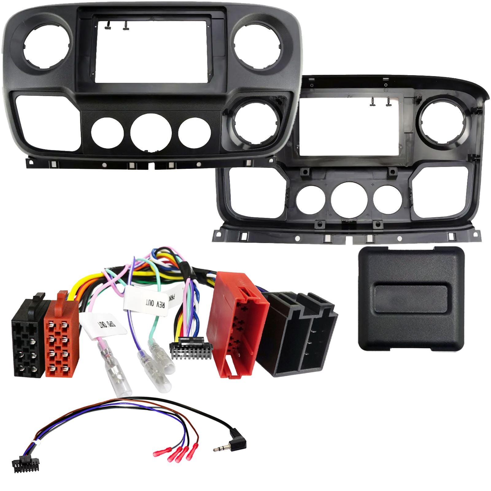 For Nissan NV400 Vauxhall Mavano Renault Fascia Panel For 9" Android Car Radios