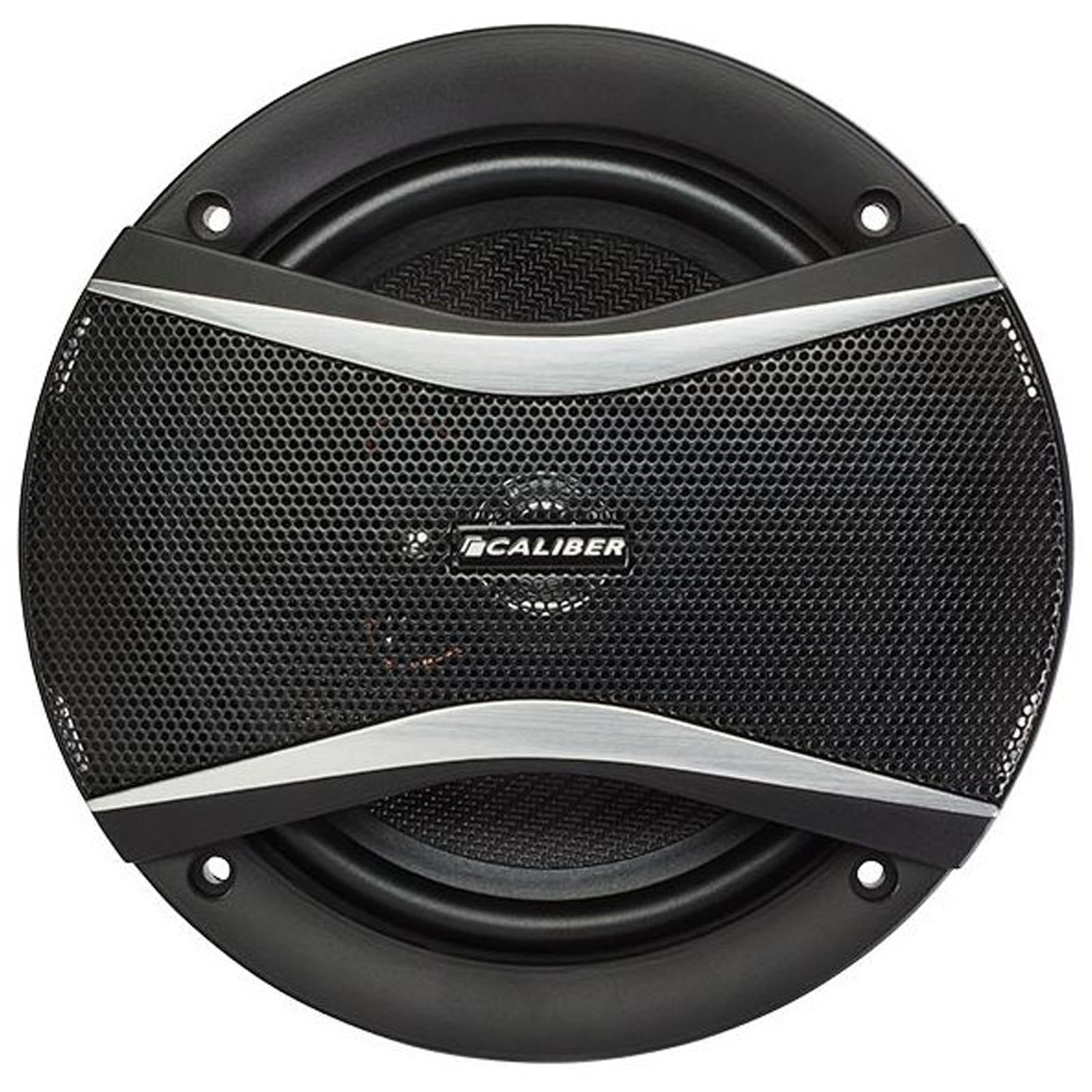 Caliber CDS6G - 6.5" 240 Watts 3-Way Coaxial Car Speakers with Grilles