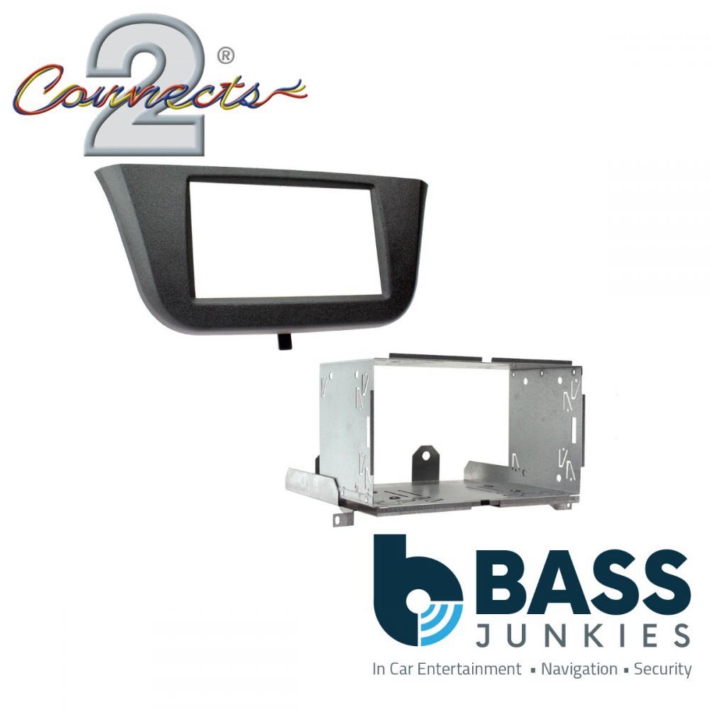 Connects2 CT23IV05 Iveco Daily 2014 Onwards Car Stereo Double Din Fascia Panel (Black)
