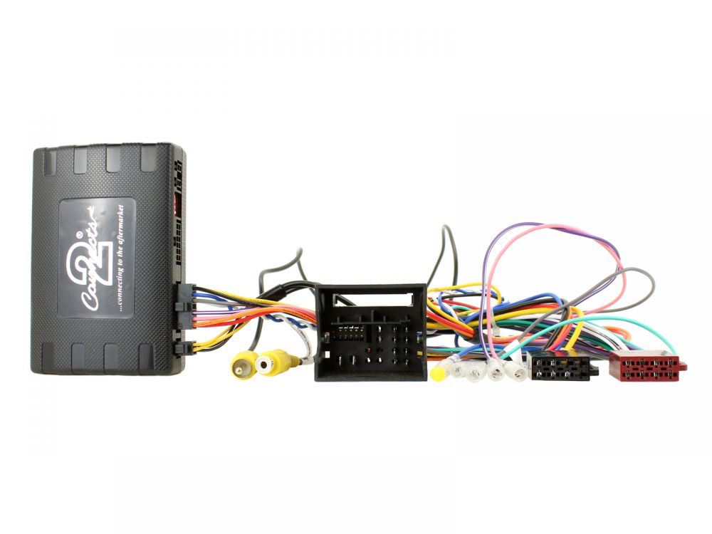 Connects2 CTUVW03 Volkswagen Beetle Caddy Jetta Sharan and More Car Steering Wheel Optical Parking Sensor Display Climate Control Visualisation Infodaptor