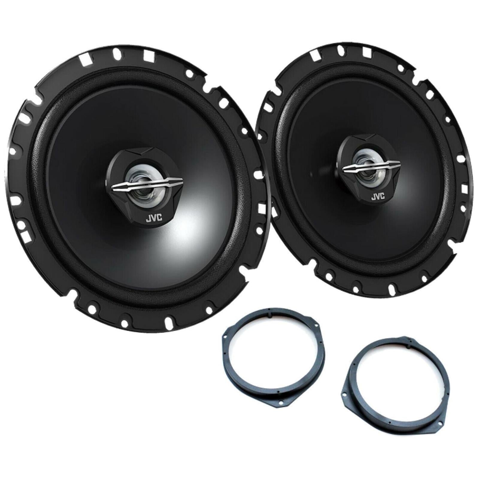 Alfa Romeo Giulietta 2010 JVC 6.5" 17cm 600 Watt 2 Way Front Rear Car Speakers
