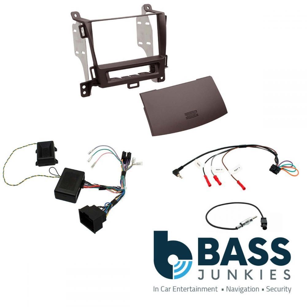 Connects2 CTKVX21 - Vauxhall Zafira-Tourer 2012 Onwards Double Din Fascia Installation Kit