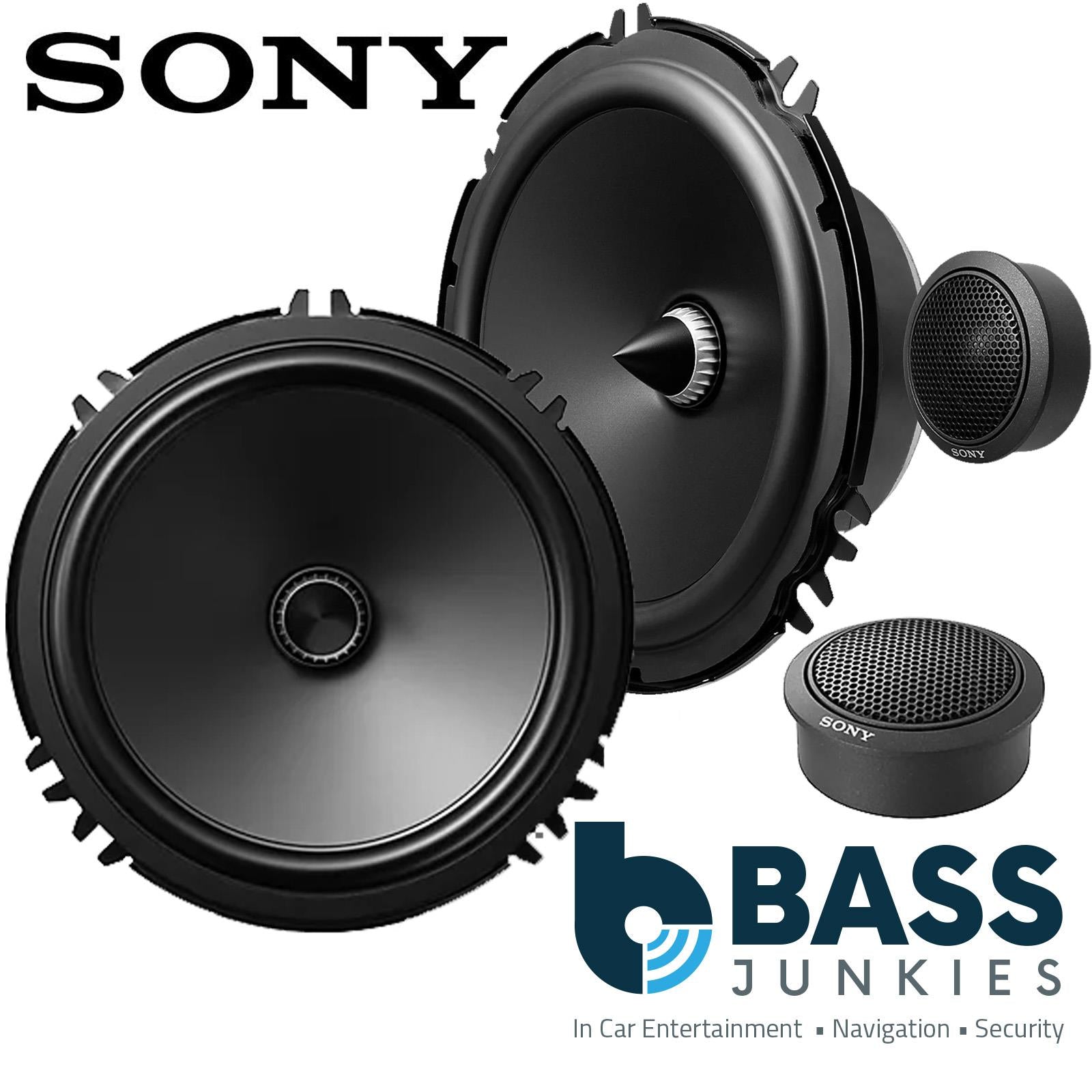 Sony XS-162GS - 16cm 500 Watts 2-Way Component Kit Car Door Speakers & Tweeters