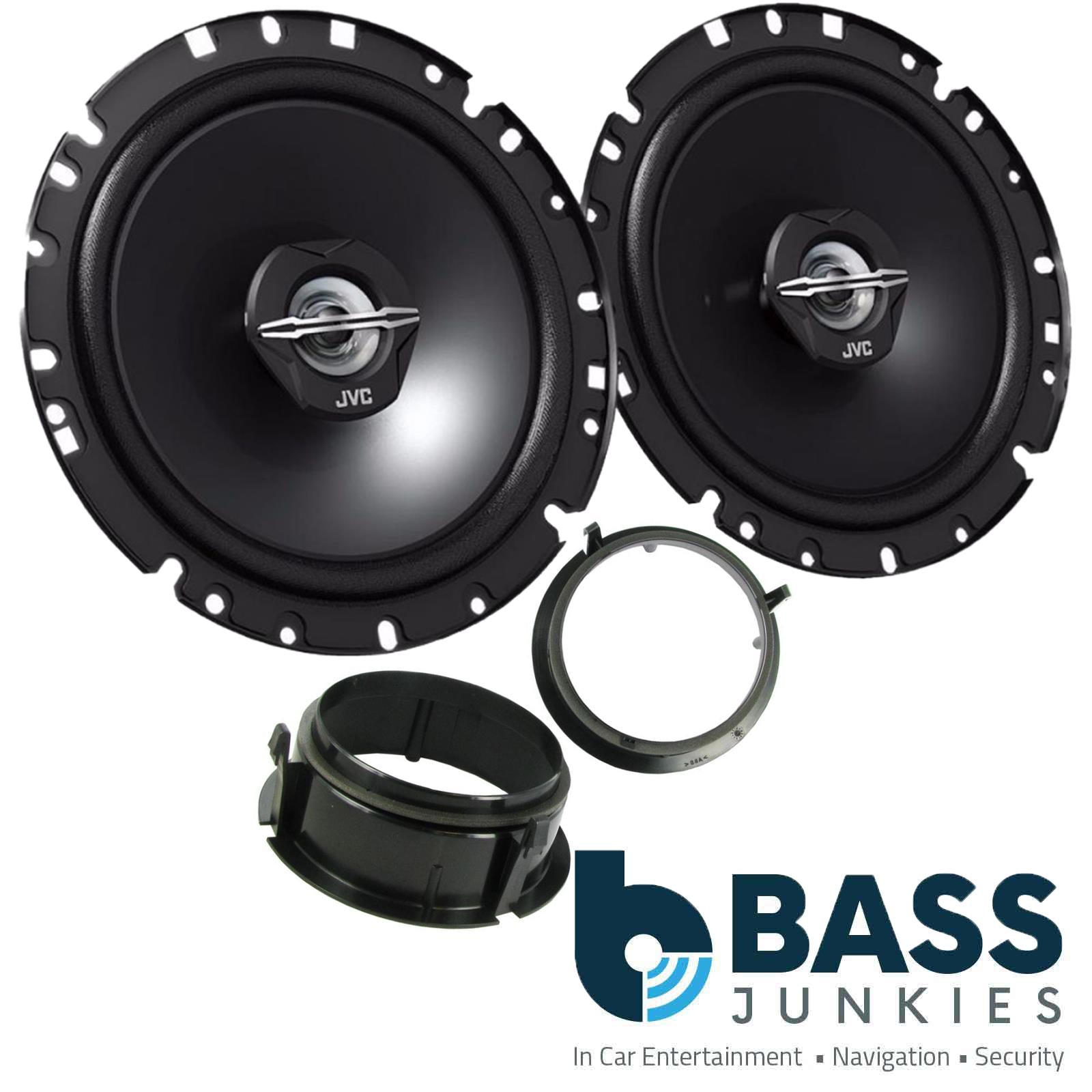 Mercedes E Class 95-03 JVC 17cm 6.5 Inch 600 Watts 2 Way Rear Shelf Car Speakers