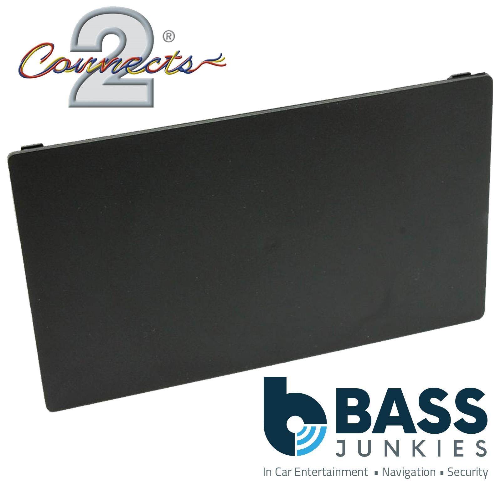 CT24UV30 Universal Black Double Din Blank Insert Blanking Plate For Cars