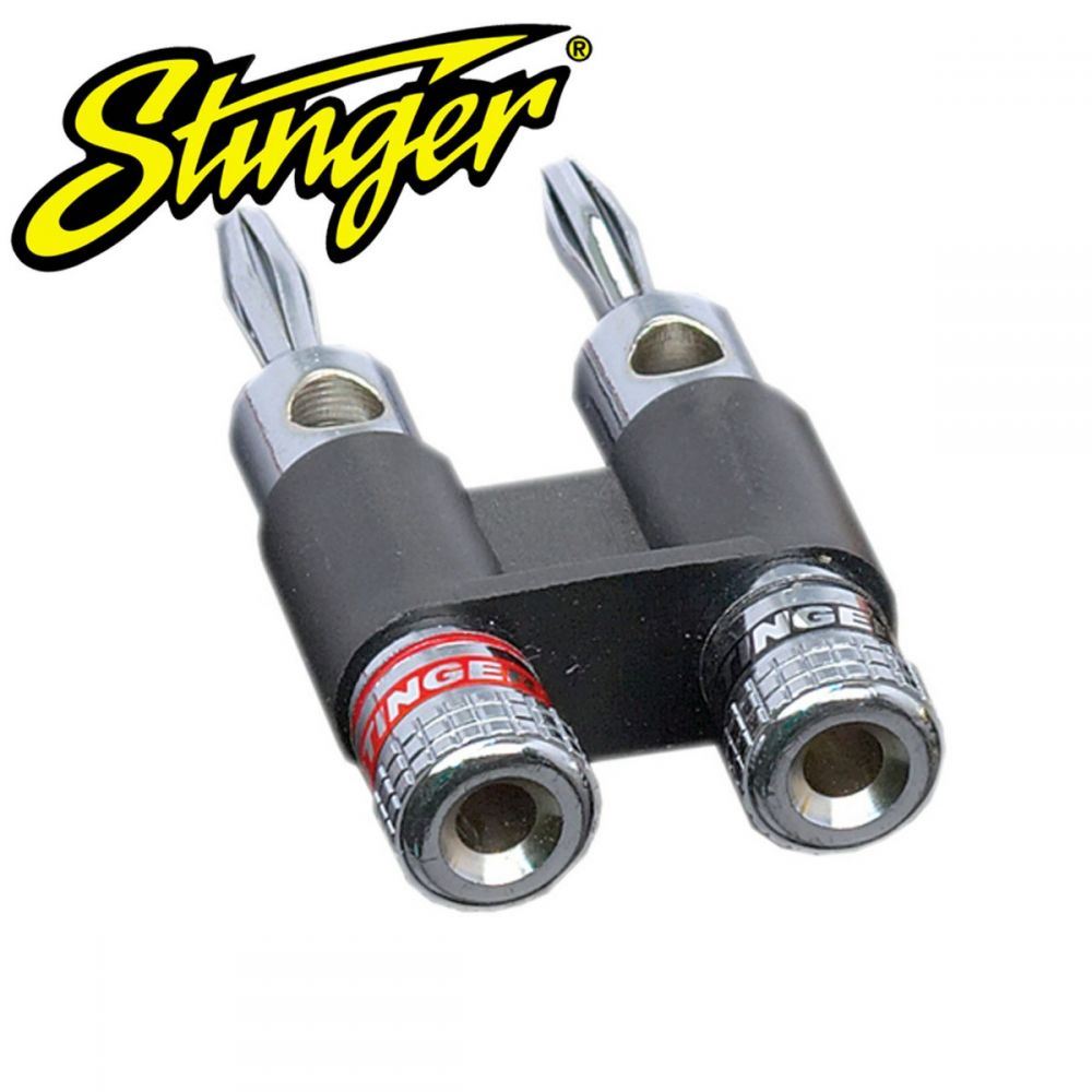 Stinger SPT5502 Dual Banana Terminal Plug - Red