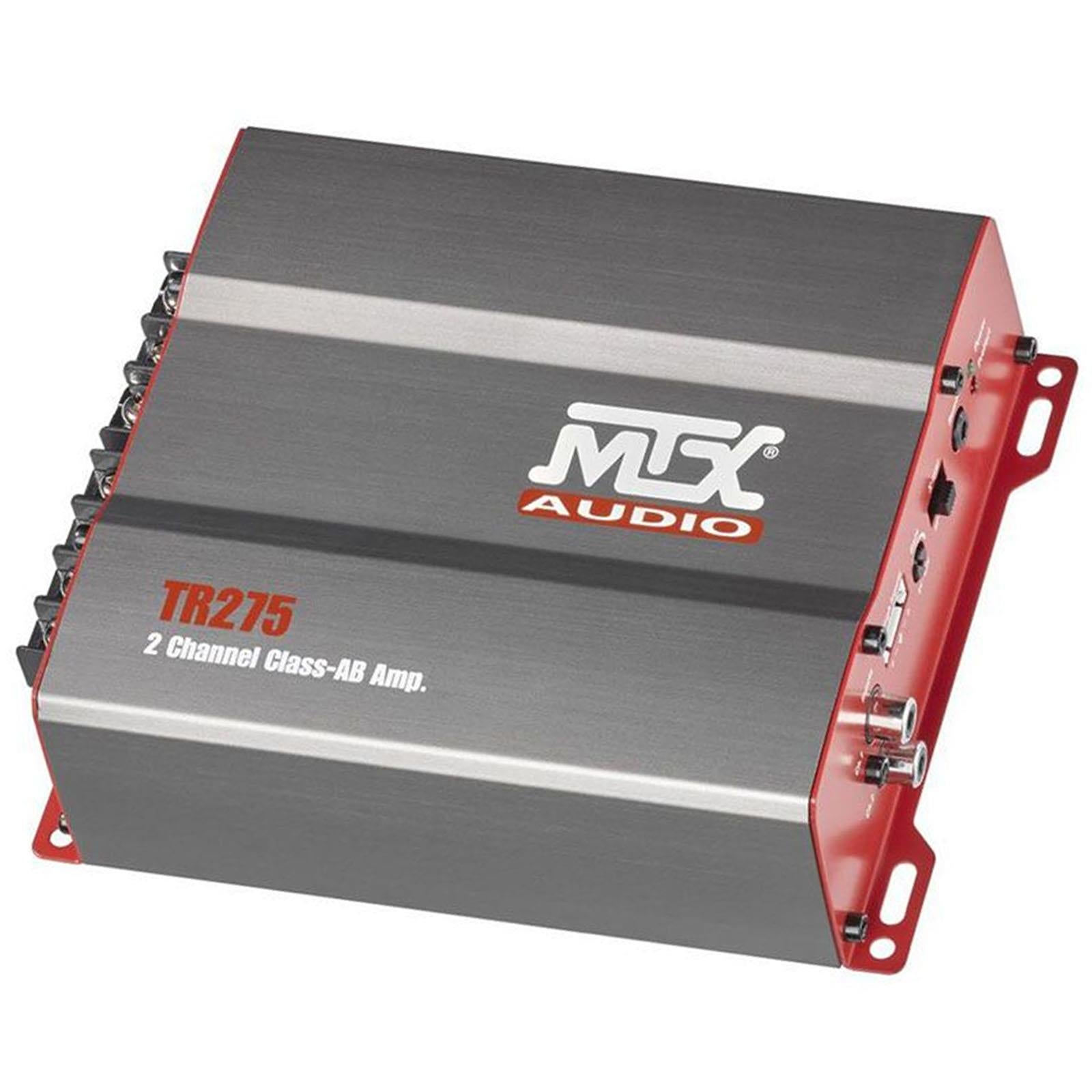 MTX Terminator TR275 - 220W 2-Channel Class A/B Full Range Car Amplifier