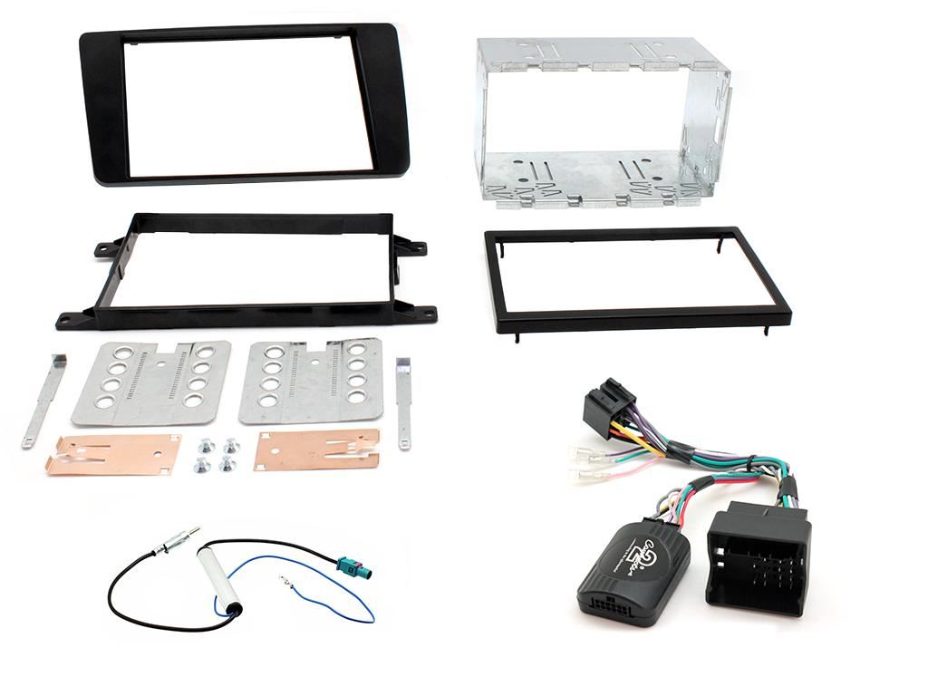 Connects2 CTKSK03 - Skoda Superb 2008 Onwards Double Din Facia & Steering Wheel Interface Installation Kit