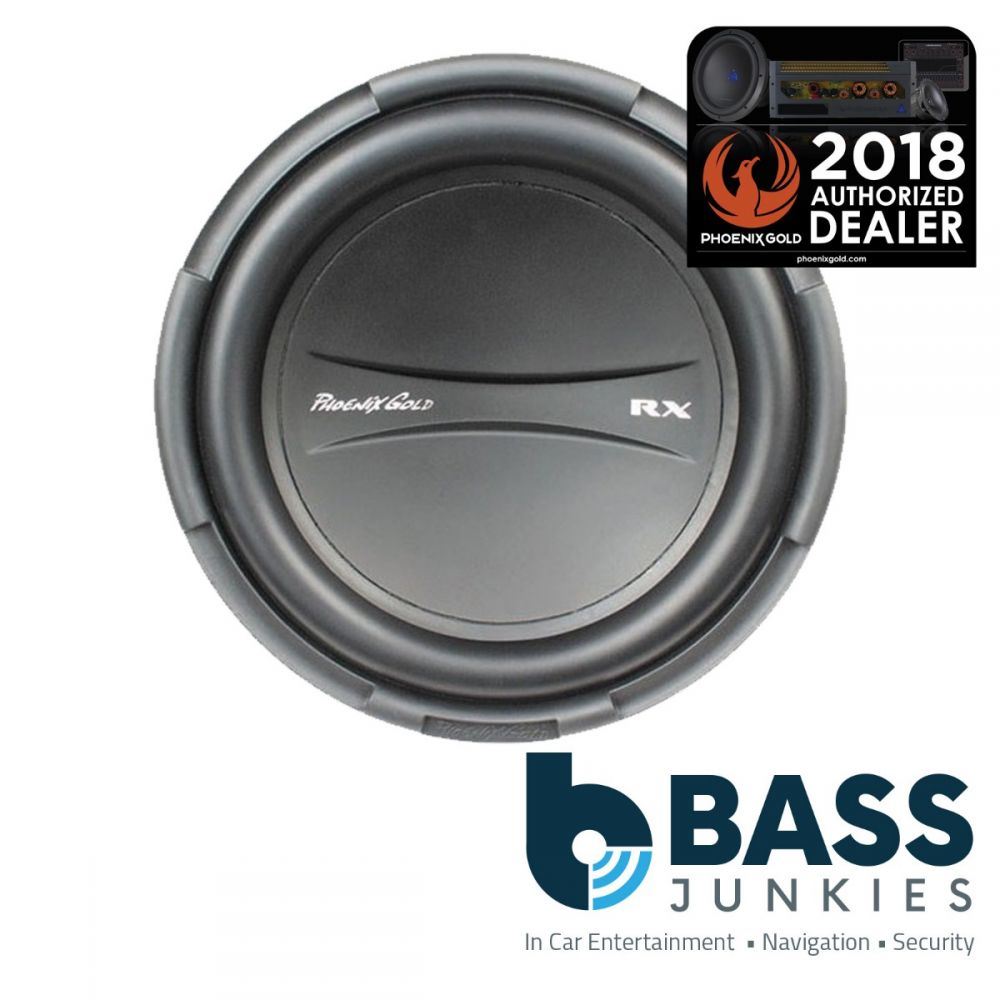 Phoenix Gold RX110D - RX Series 10" Inch 200 Watts Dual Coil 4 Ohm Car Sub Subwoofer