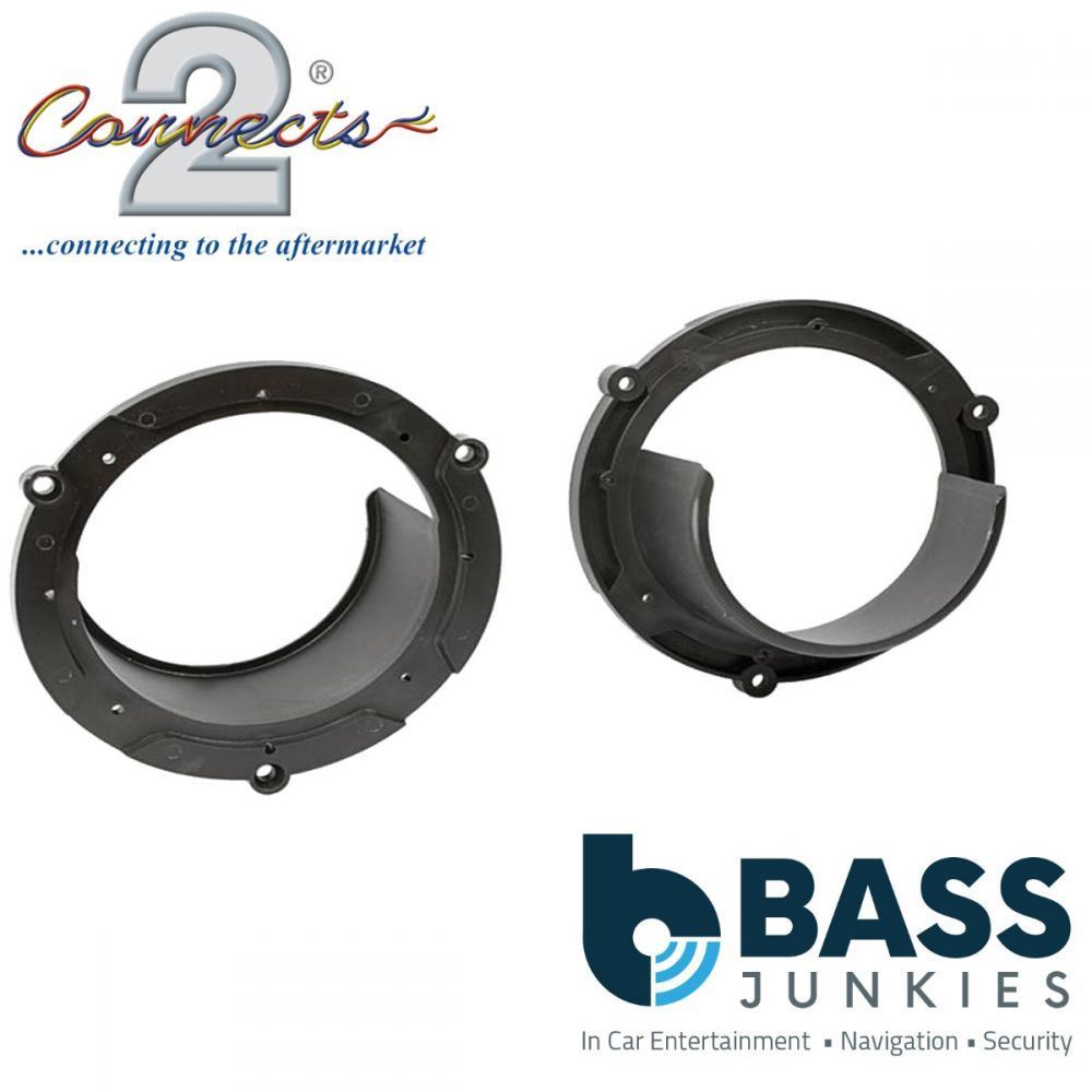 Connects2 CT25HD06 - Honda Accord 1999 Onwards 130mm 5.25" Front or Rear Car Speaker Adapter Brackets