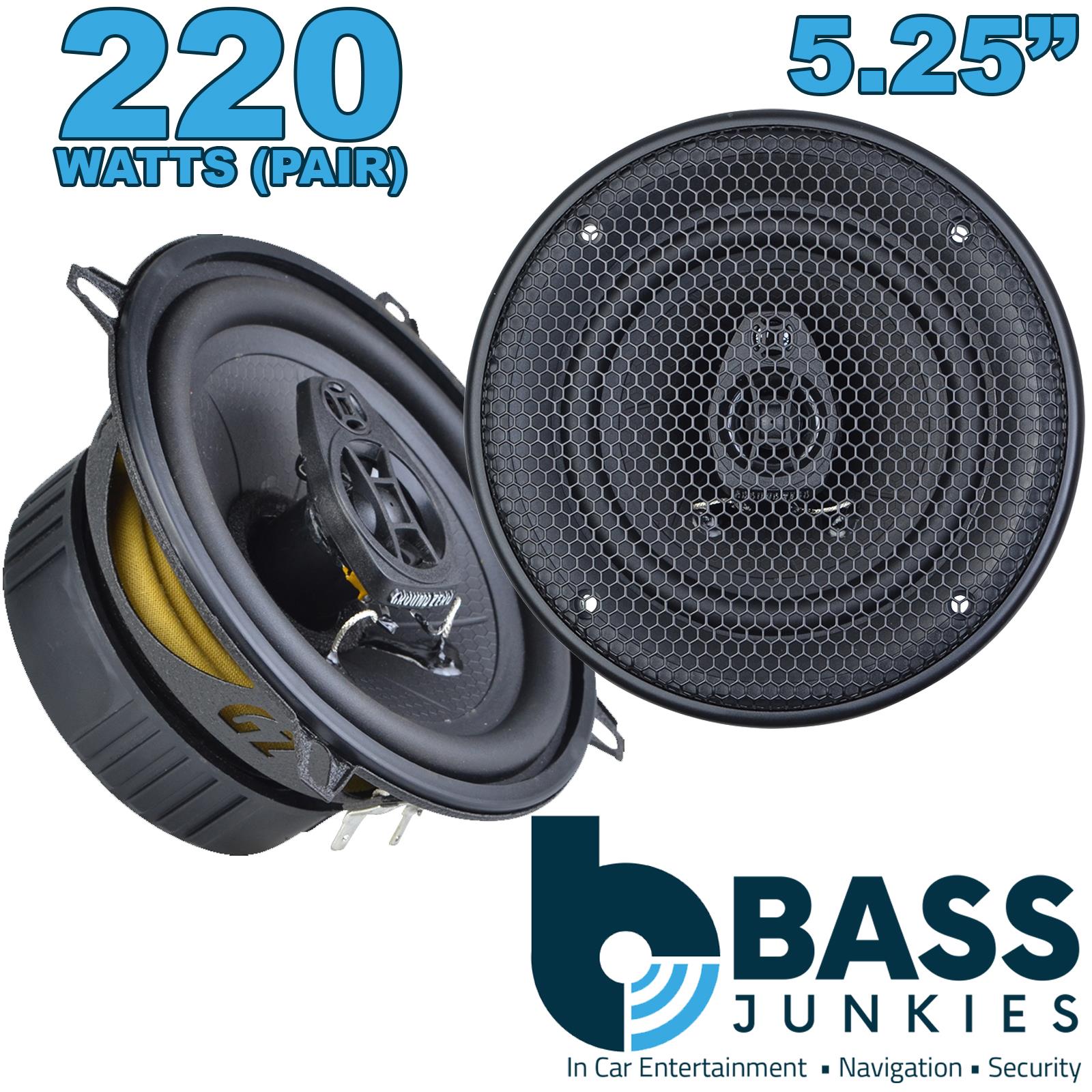 Ground Zero GZIF 5.2 - 5" 220 Watts 2-Way Coaxial Car Door Speakers