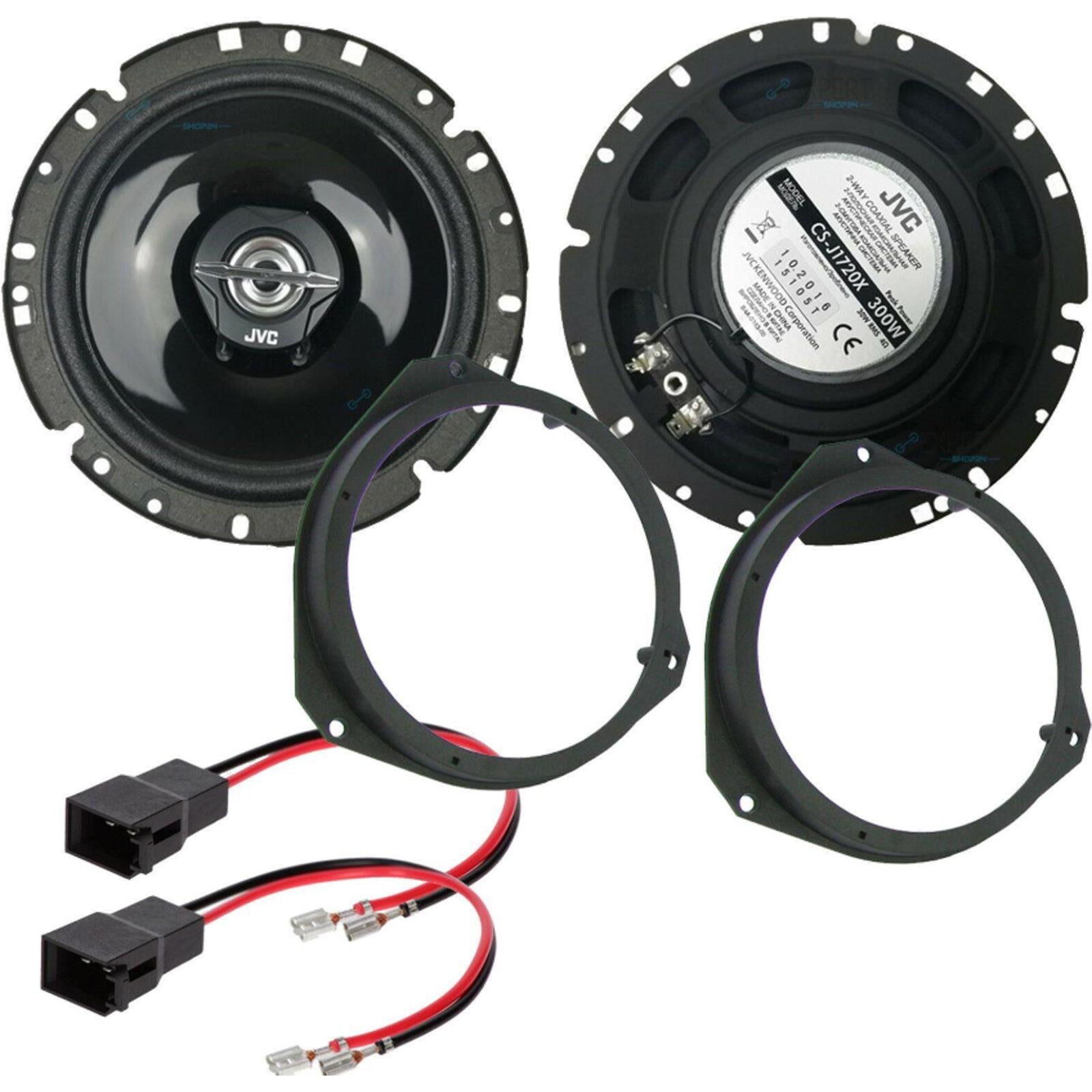 Ford KA MK2 2009-2014 JVC 17cm 6.5 Inch 600 Watts 2 Way Front Door Car Speakers