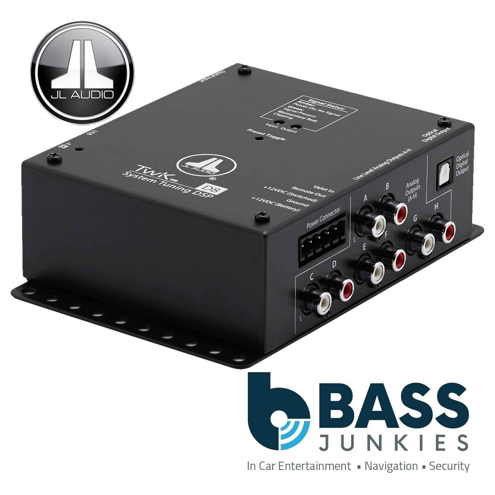 JL Audio TWK-D8 - System Tuning DSP Controlled By Tun Software - Digital Input
