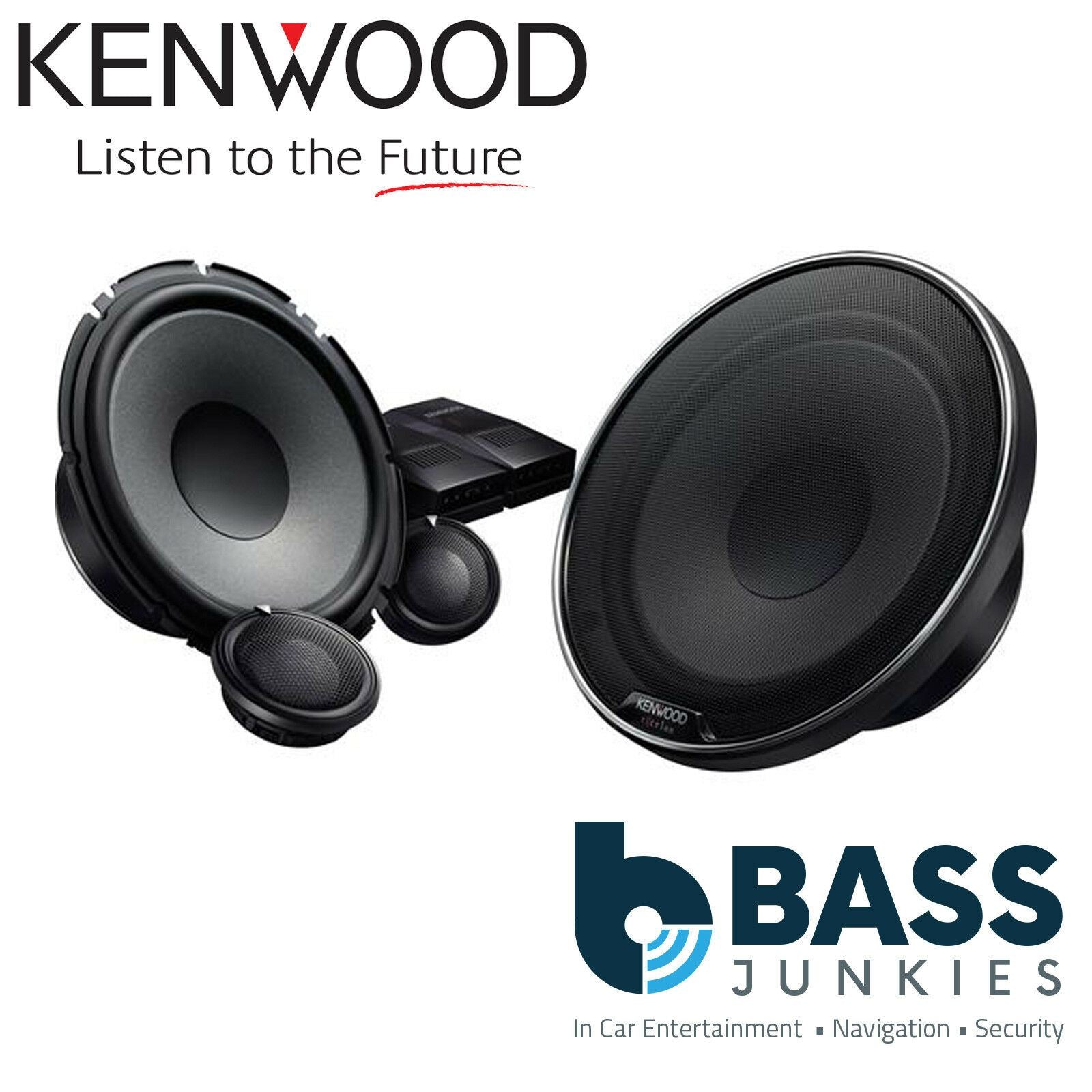 Kenwood XR-1800P 7" 17cm 2-Way Component Car Speaker Set