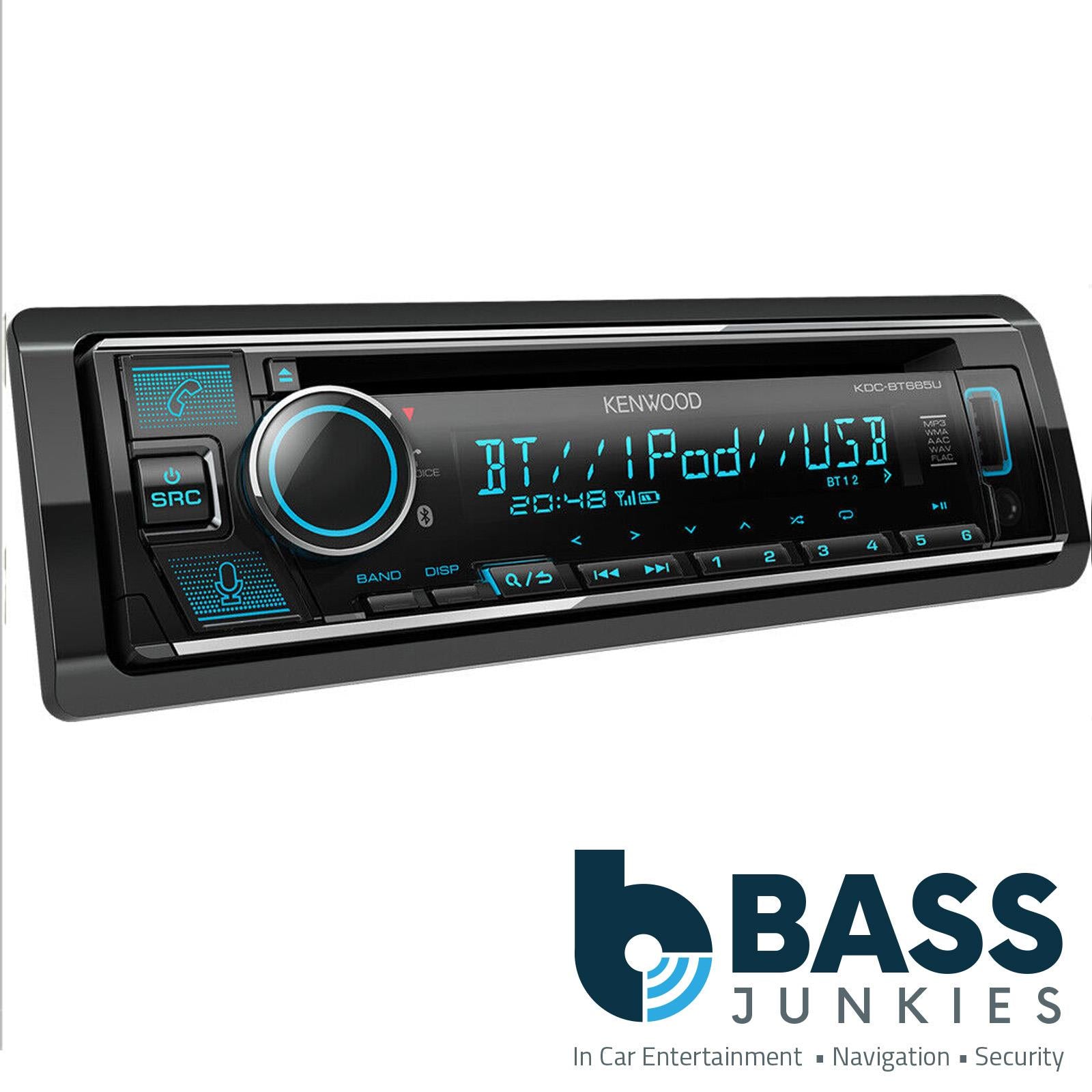 Kenwood KDC-BT560DAB CD/MP3 DAB+ USB Bluetooth Car Stereo Alexa Ready