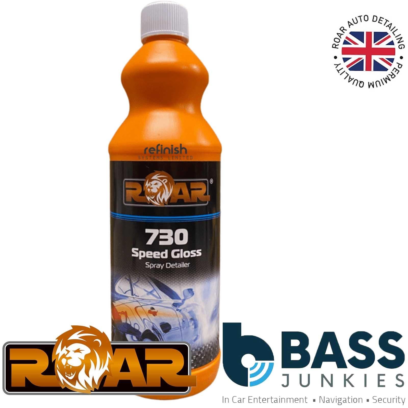 Roar 730 Speed Gloss Spray Detailer 1 Litre Quick Detailer Gloss Enhancer